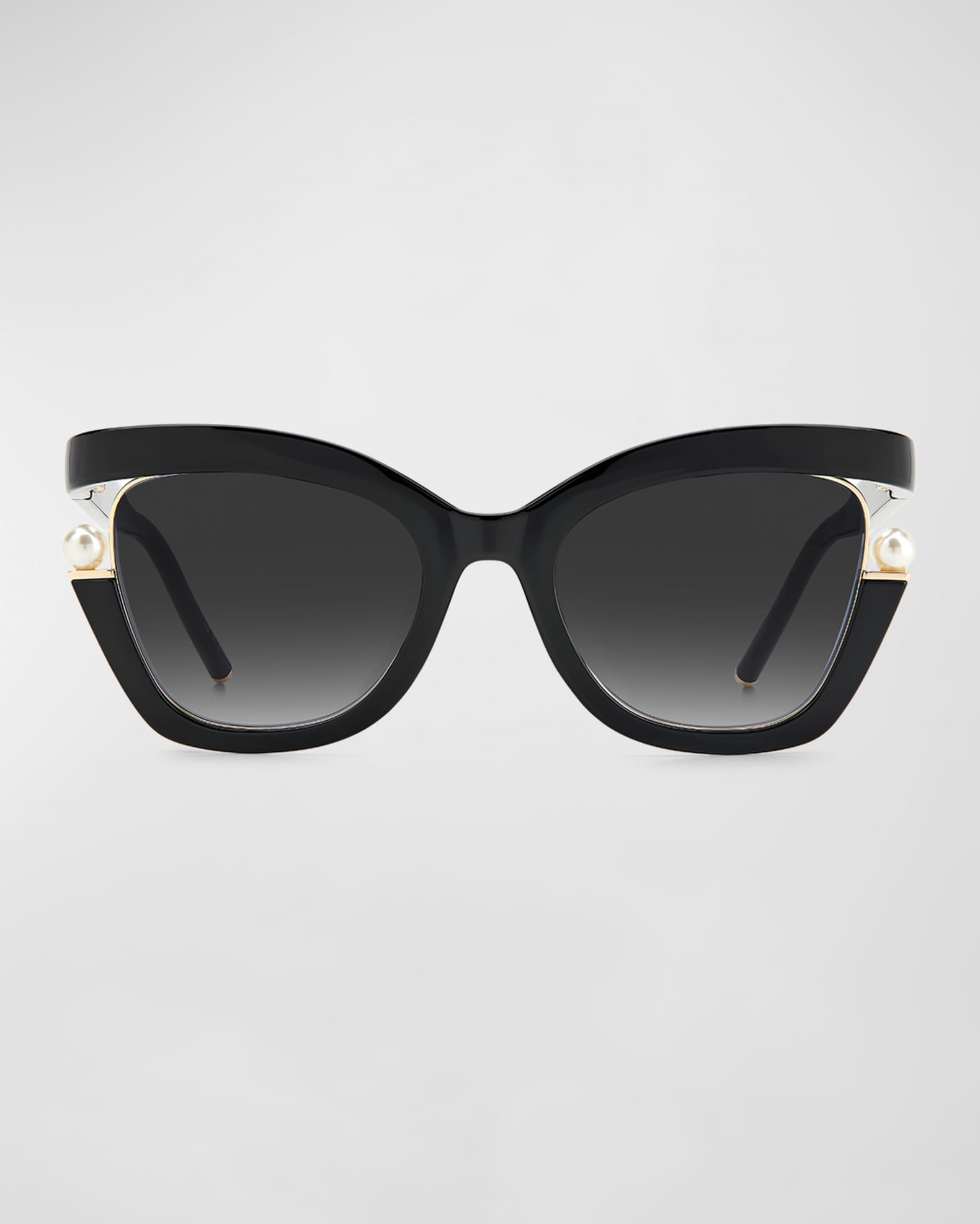 Pearly Polyamide Butterfly Sunglasses  1