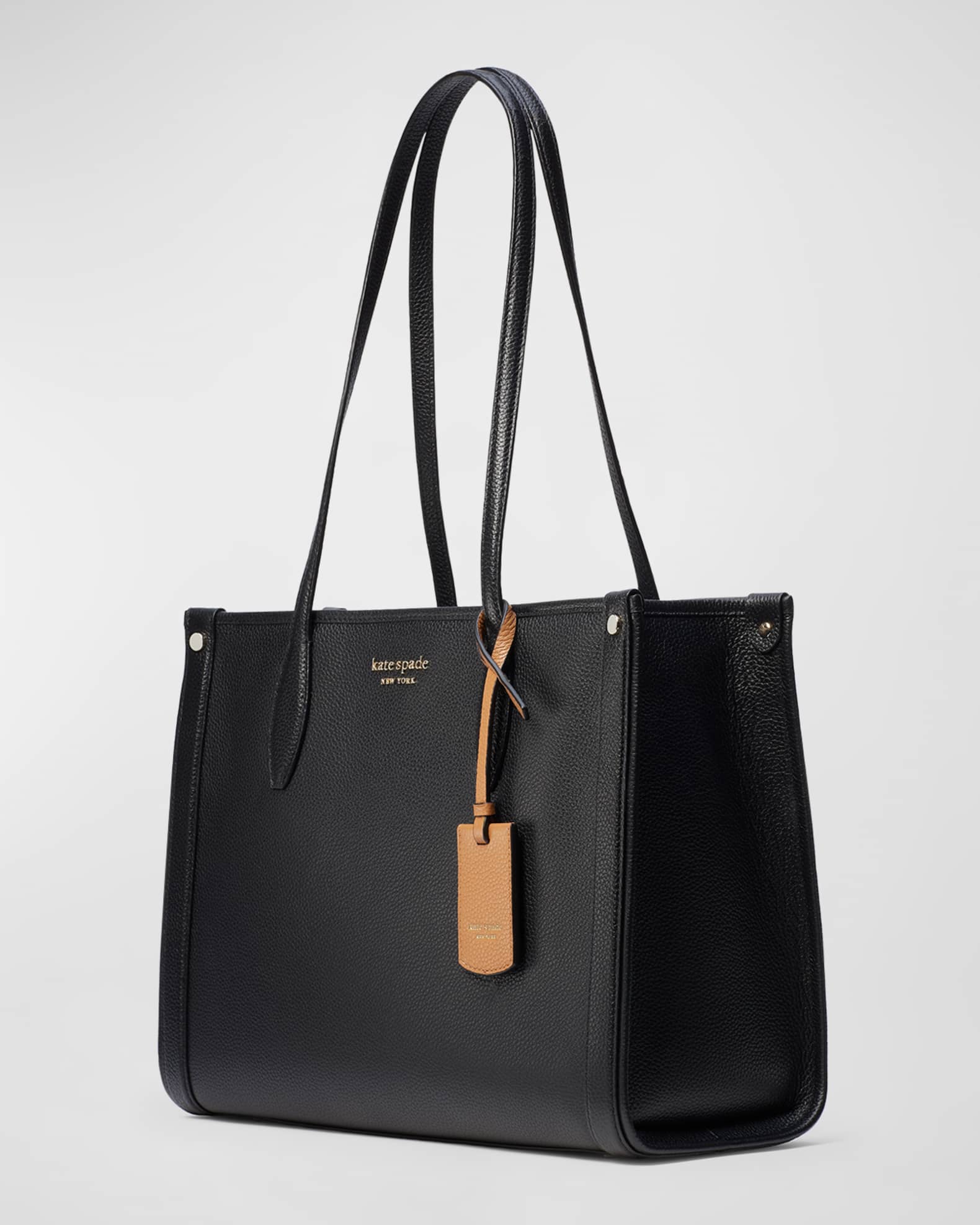 kate spade new york medium calf leather tote bag | Neiman Marcus