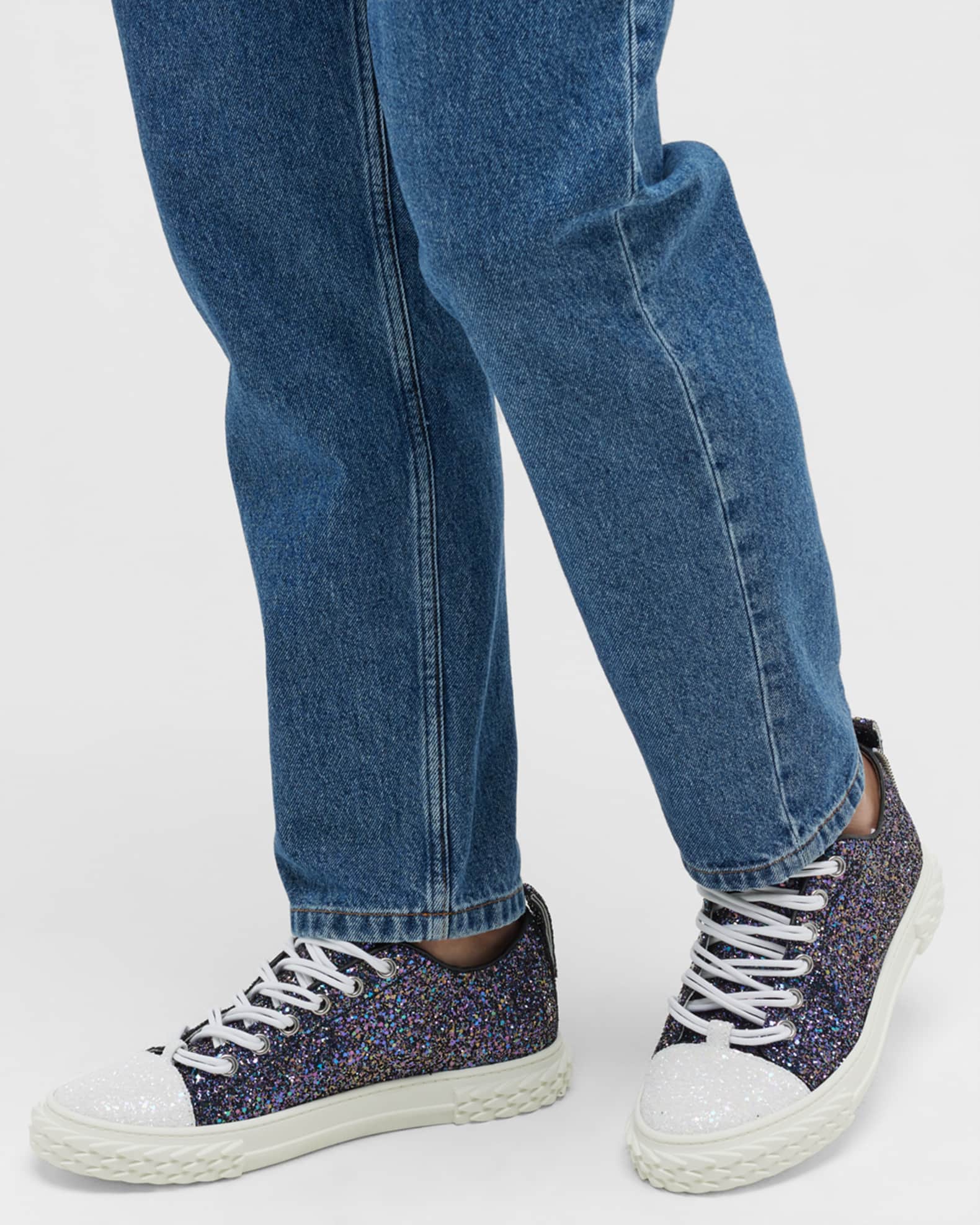 Men's Glitter Low-Top Sneakers 1