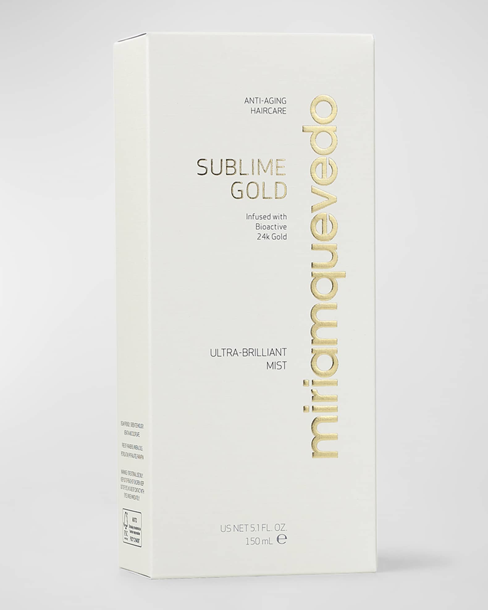 Sublime Gold Ultra-Brilliant Mist, 5 oz./150mL 1
