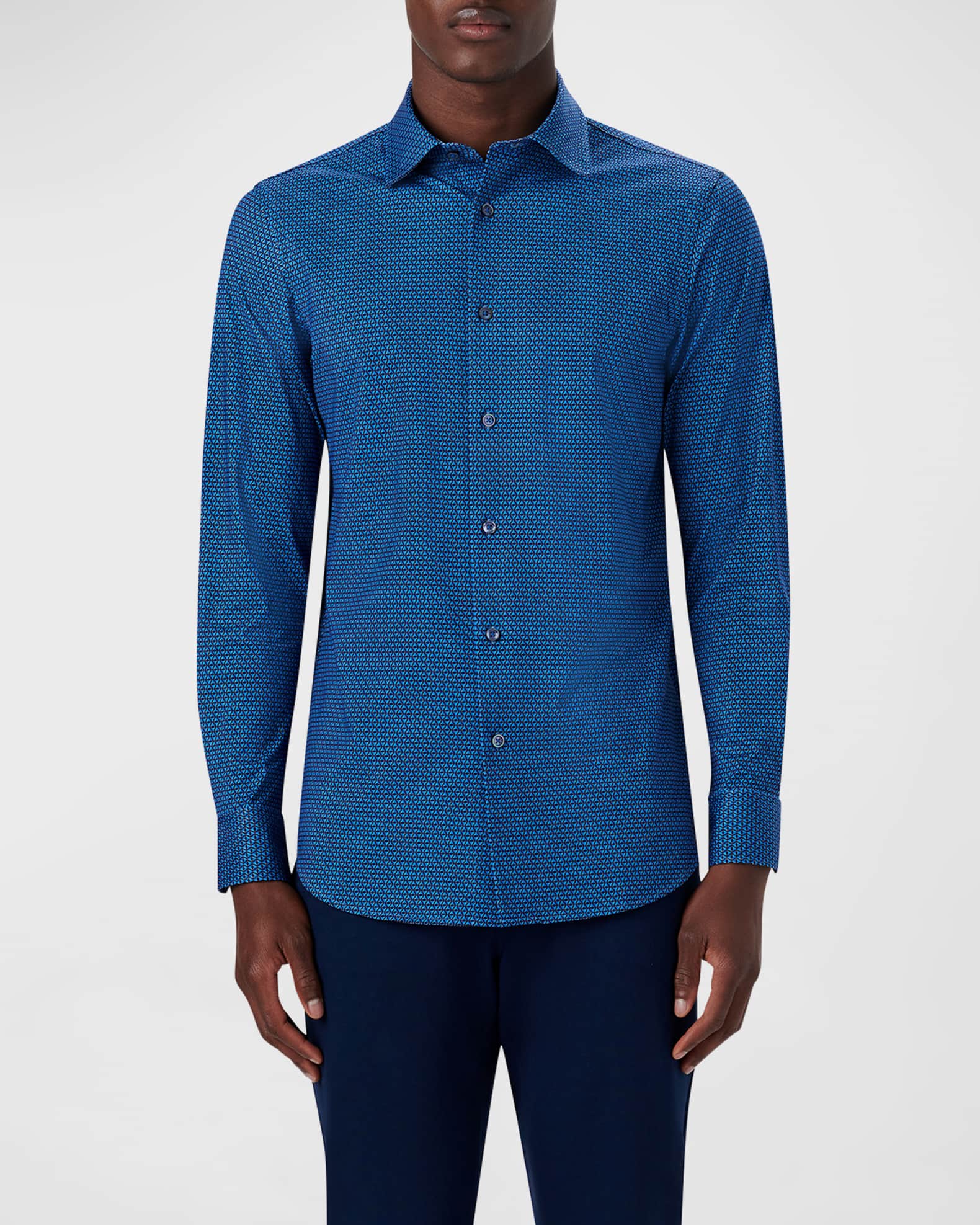 Men's Ooohcotton 8-Way Stretch Sport Shirt 0