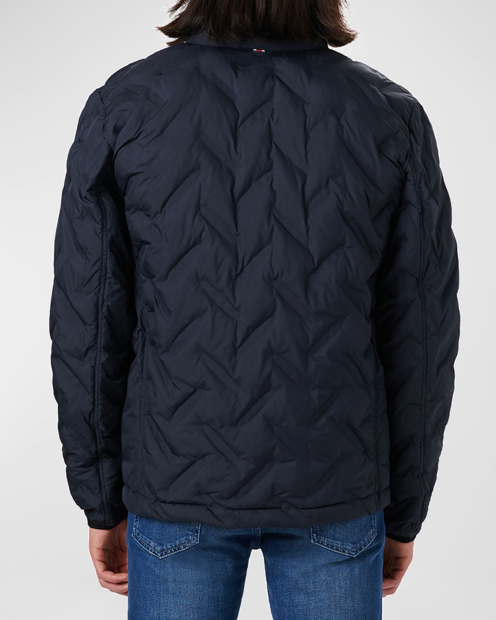 Washed Water Repellent Polyamide Blouson