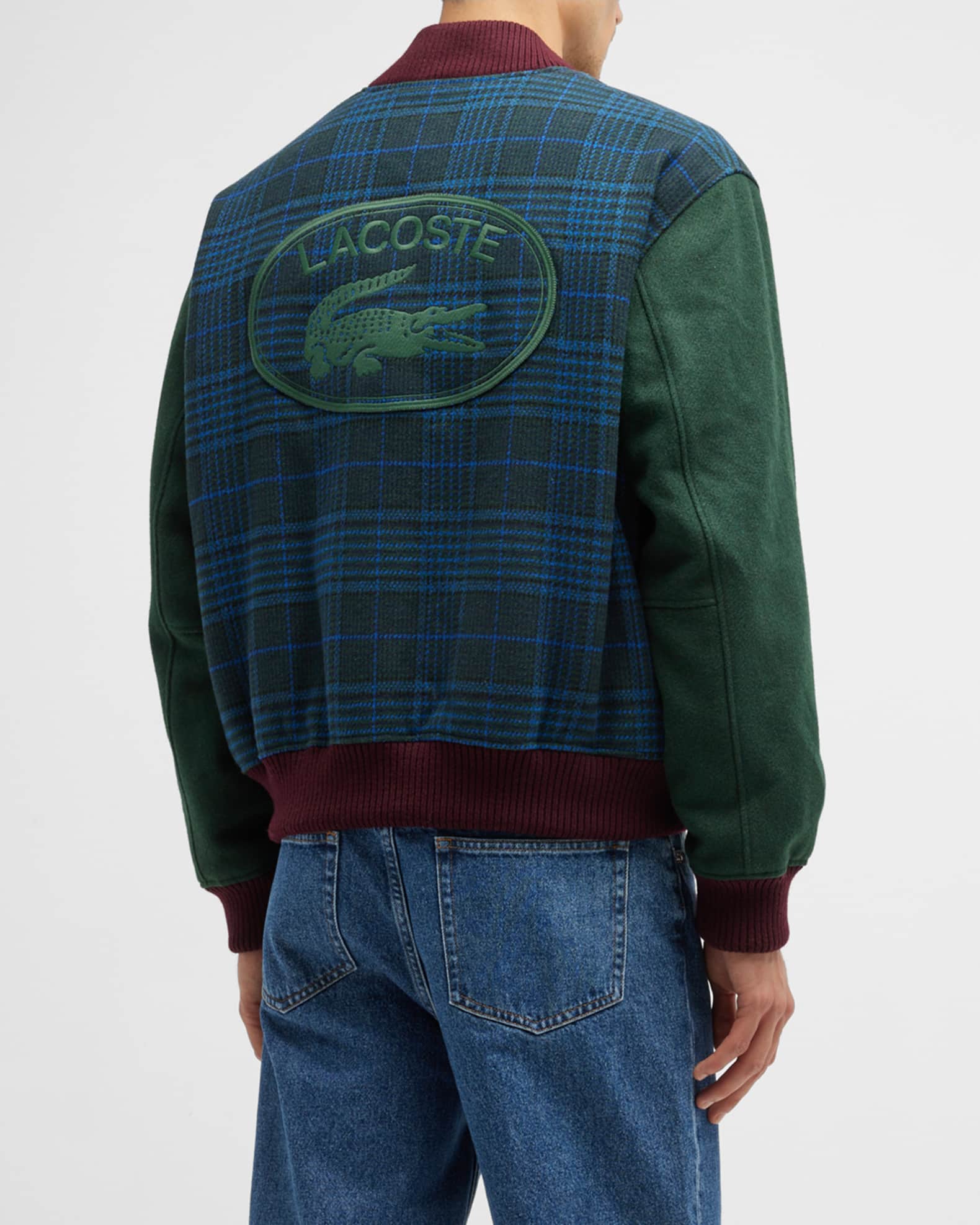 Lacoste sale wool jacket