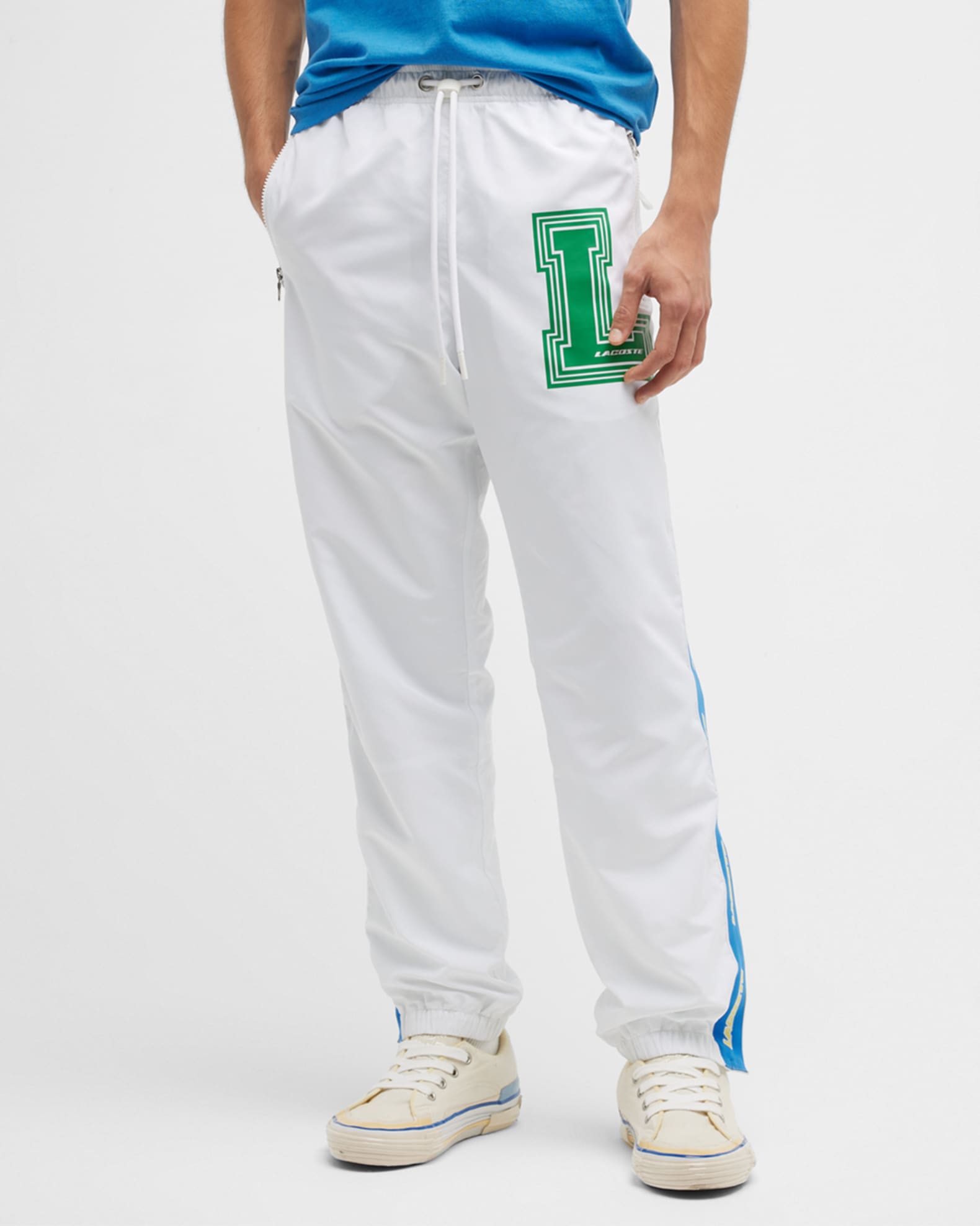 Lacoste Water-Repellent Track Pants | Neiman Marcus
