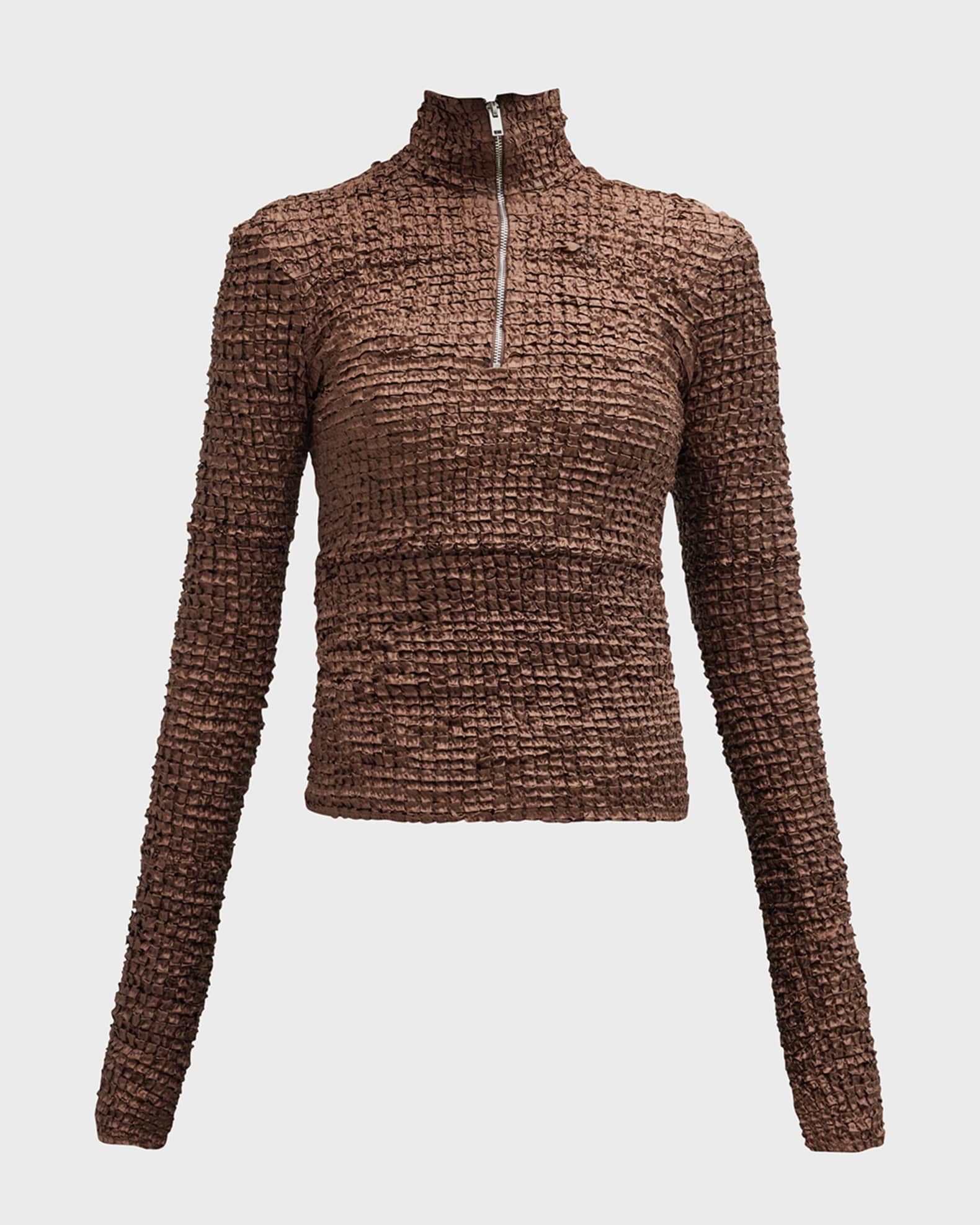 Nanushka half new arrivals zip sweater