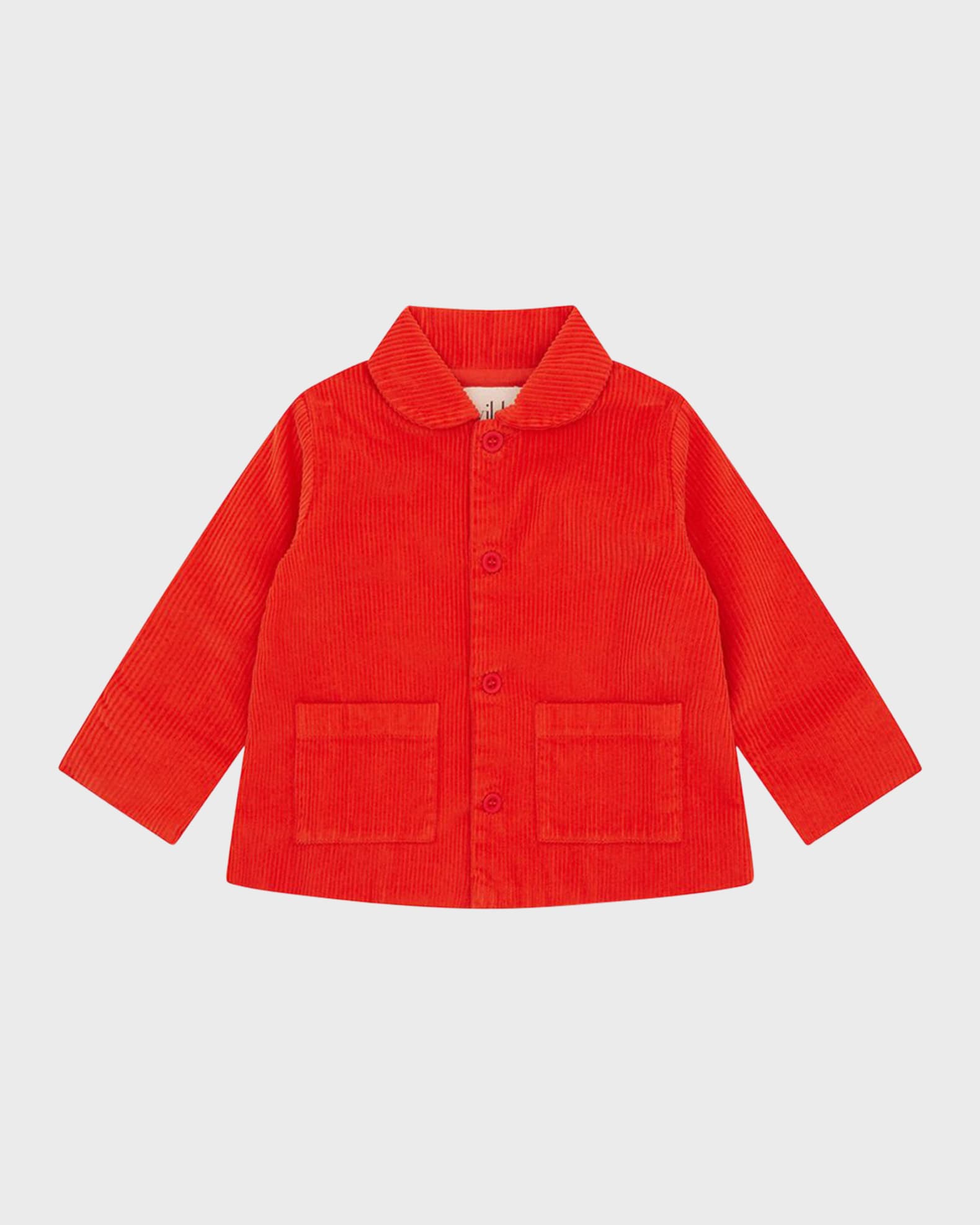 Vild - House of Little Kid's Collared Corduroy Jacket, Size Newborn-6
