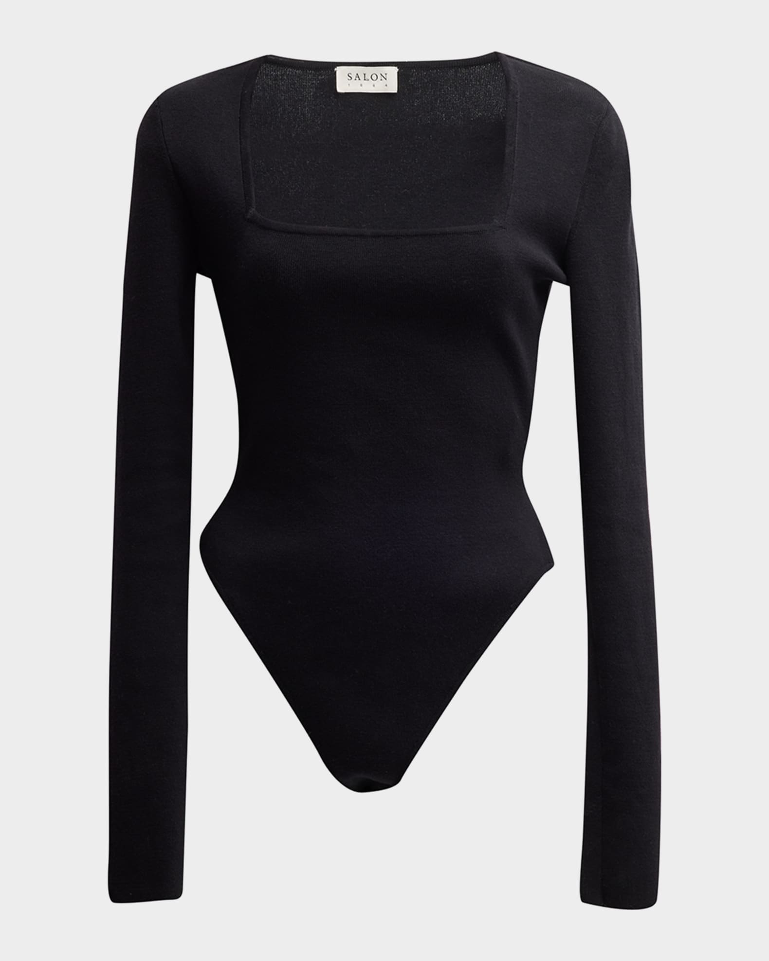 Salon 1884 Kit Square-Neck Long-Sleeve Bodysuit