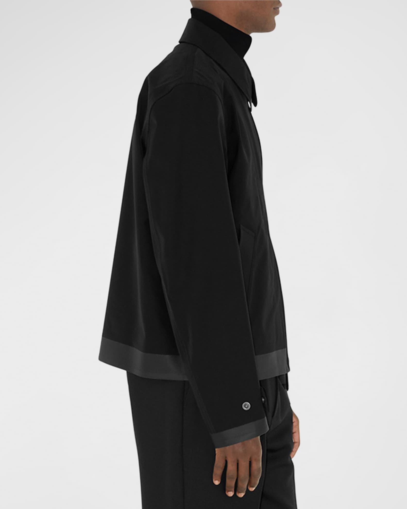 Burberry rain jacket mens on sale