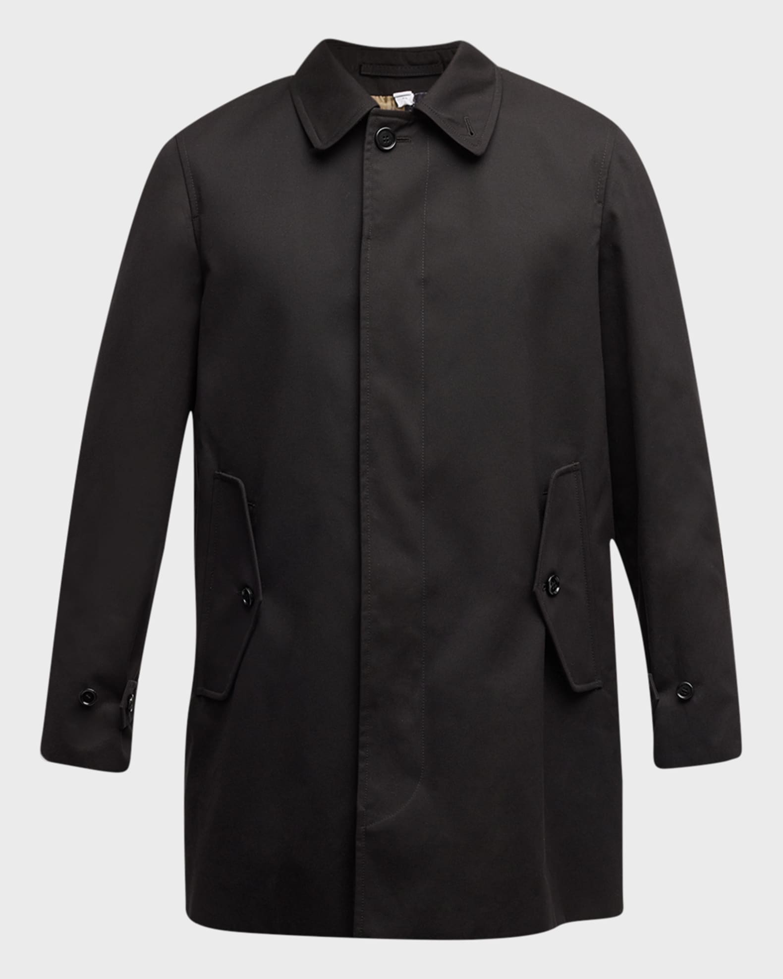 Burberry mens rain coat sale