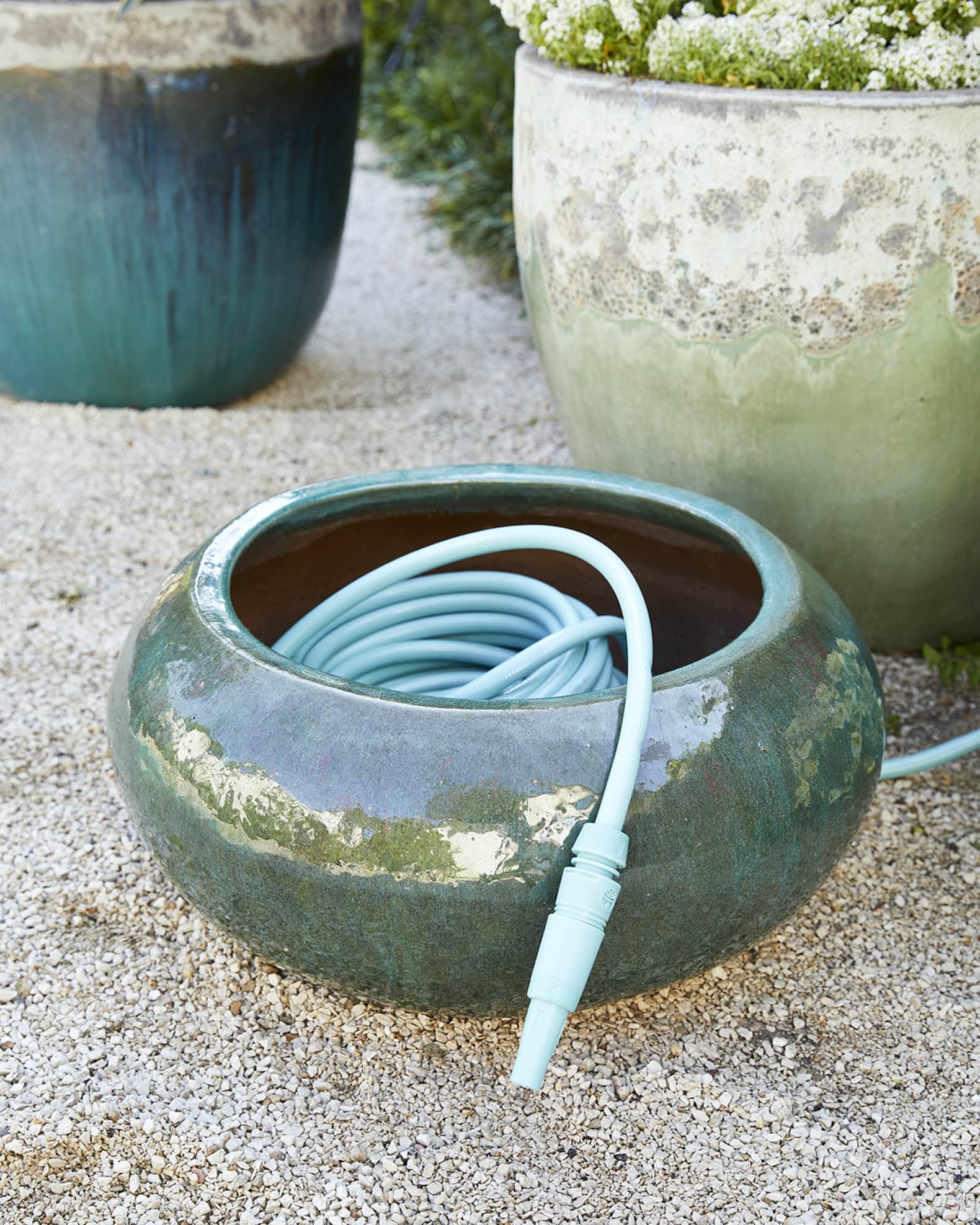 Emissary Trading Glazed Ceramic Planter Neiman Marcus