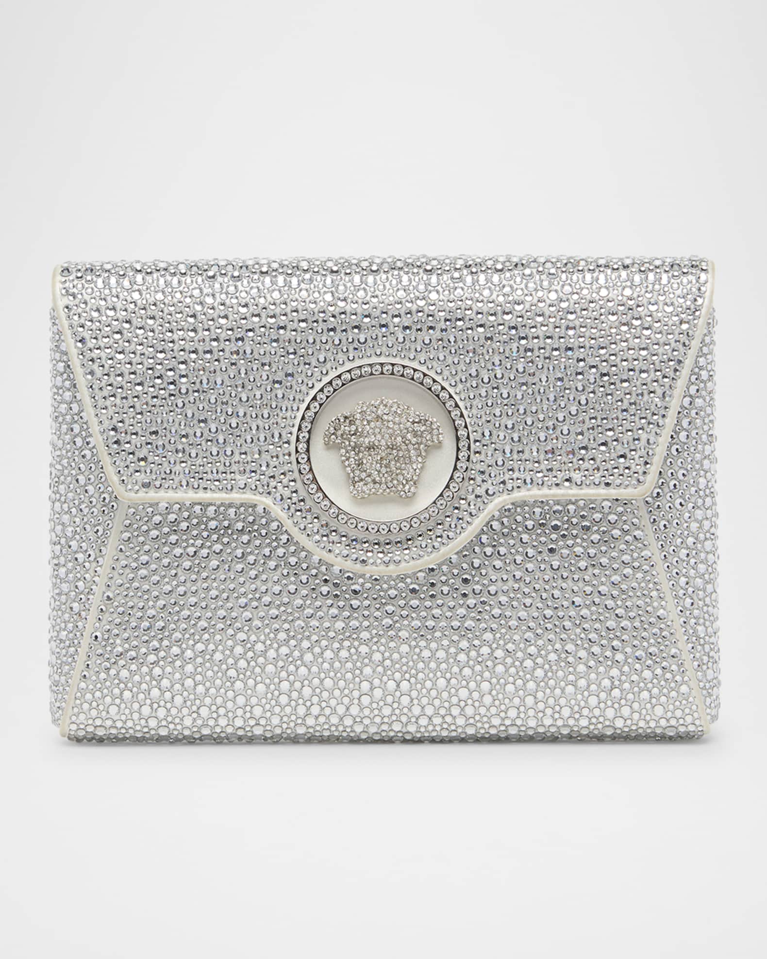 La Medusa Mini Crystal Crossbody Bag 0