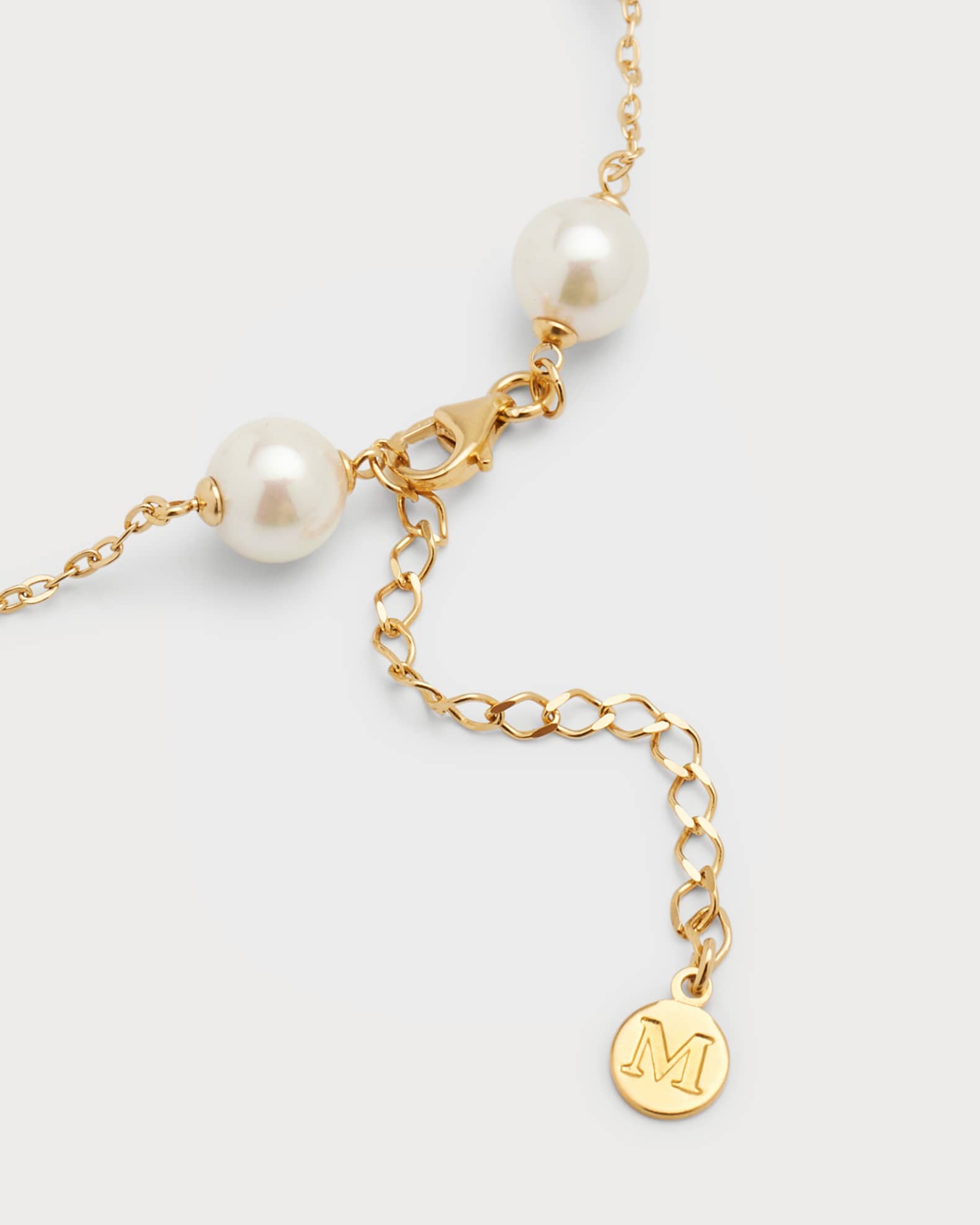 Majorica Ilusion Pearl By the Yard Necklace Neiman Marcus