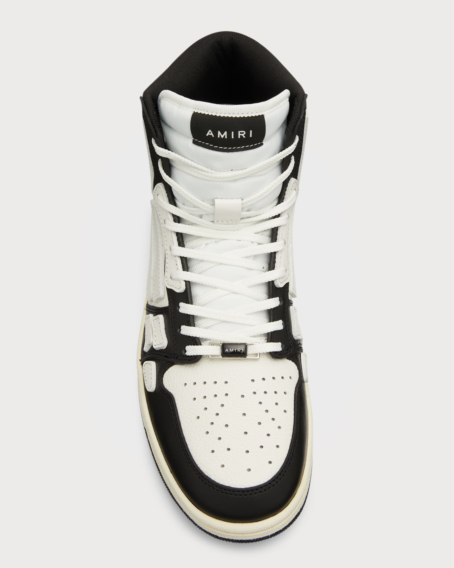 Men's Skel-Top Hi Leather Bones High-Top Sneakers