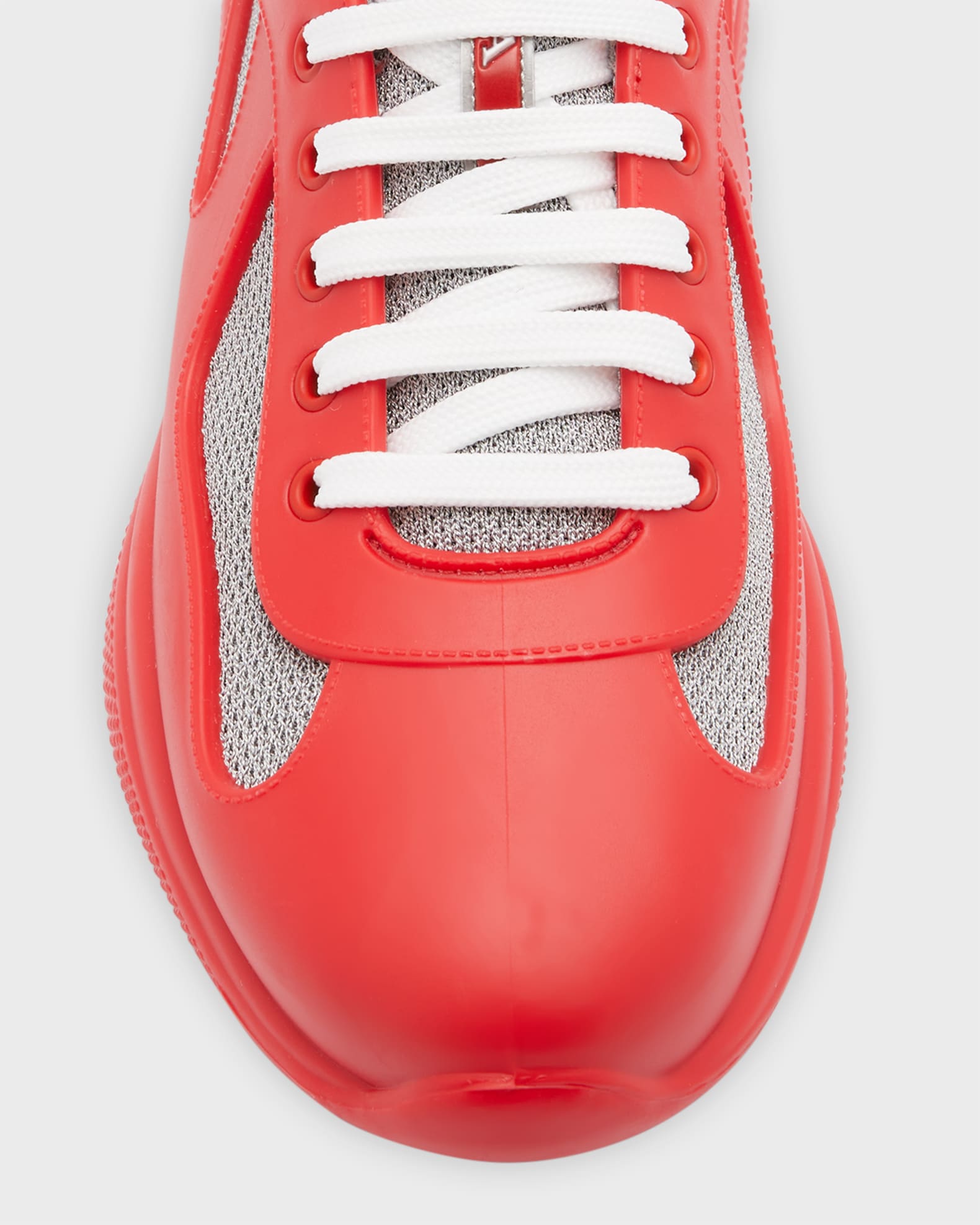 Prada Men s Americas Cup Rubber Trainer Sneakers Neiman Marcus
