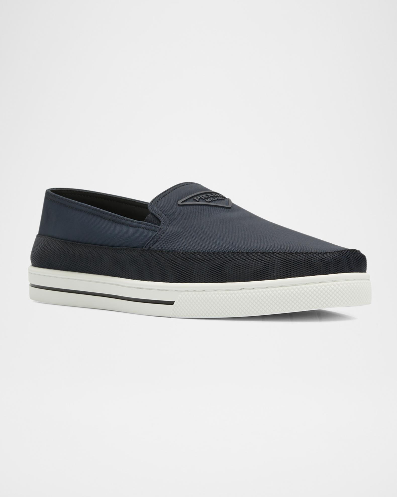 New Prada Dark Blue size 12 slip-on moccasins Prada Men main image 2