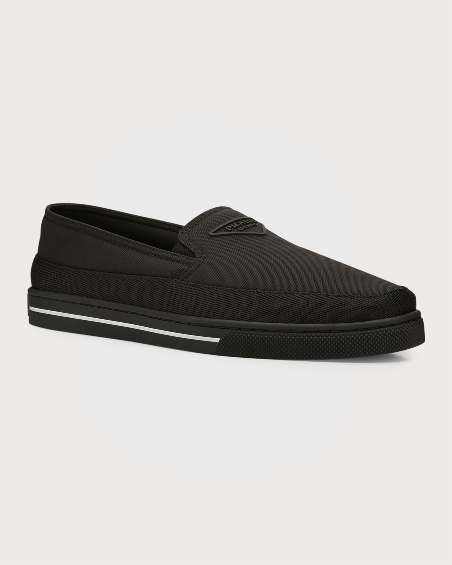 Prada slip on shoes shop