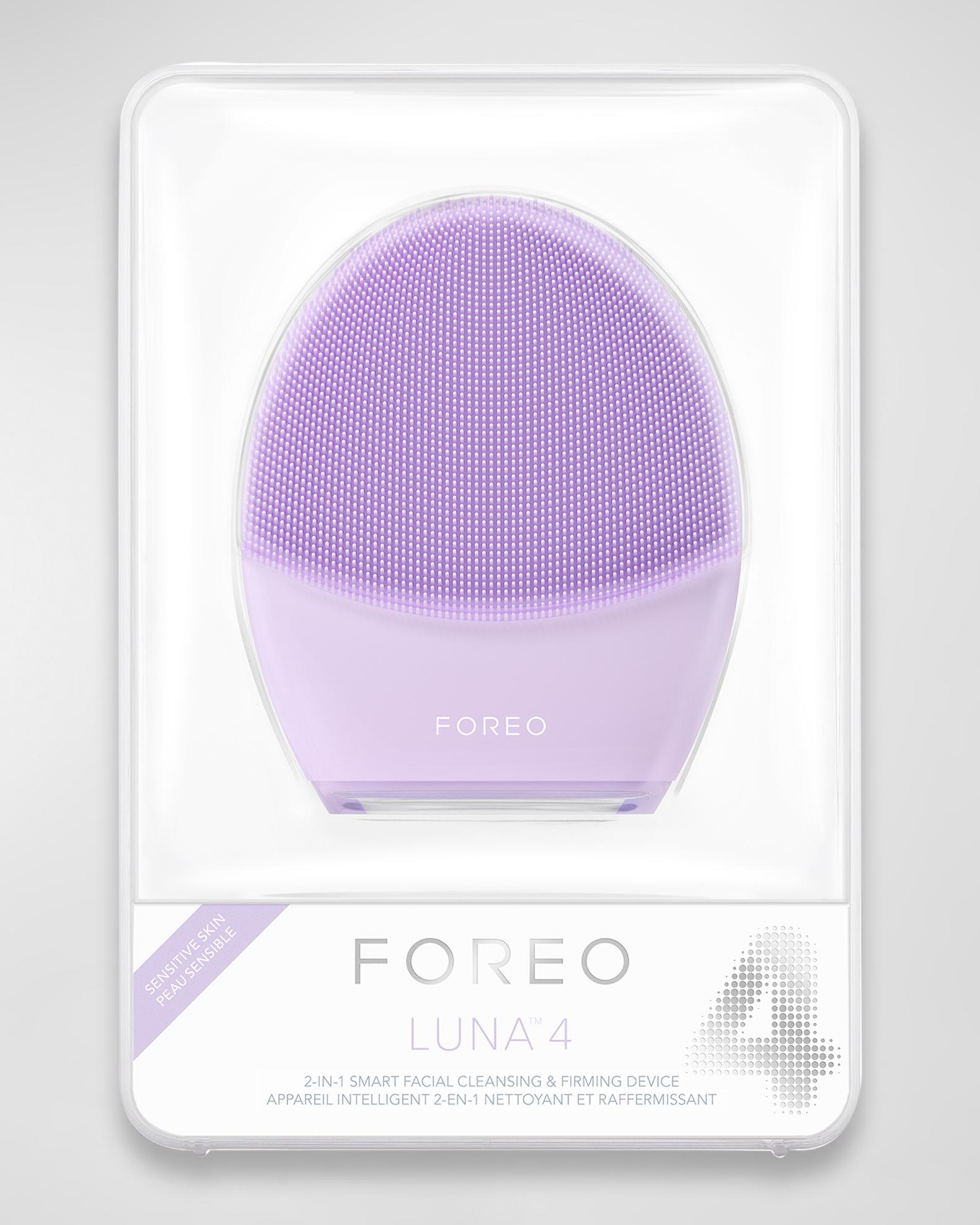 Foreo Luna 4 Facial Cleansing & Firming Massage for Sensitive Skin ...
