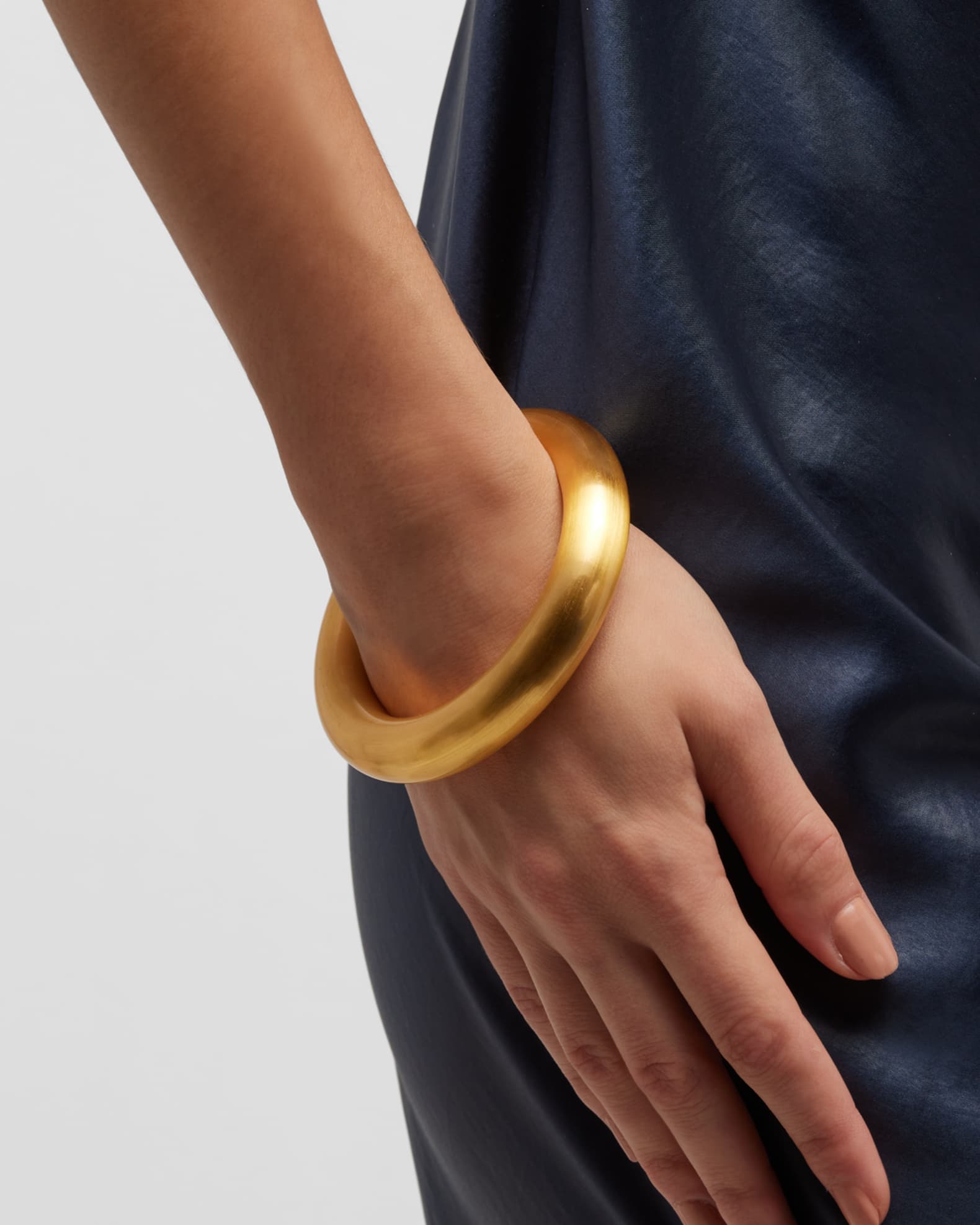 24K Gold-Plated Bangle Bracelet 1