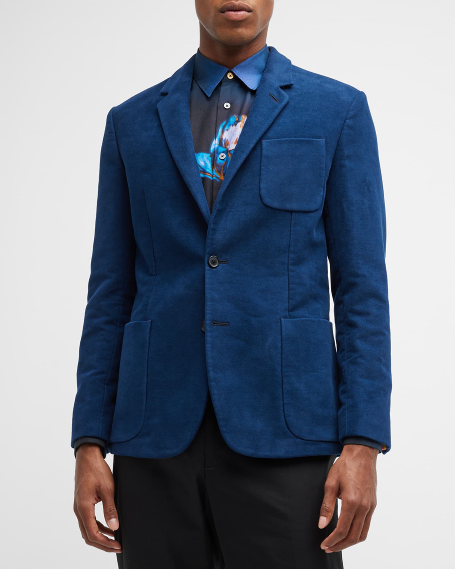 Blue velvet deals sport coat