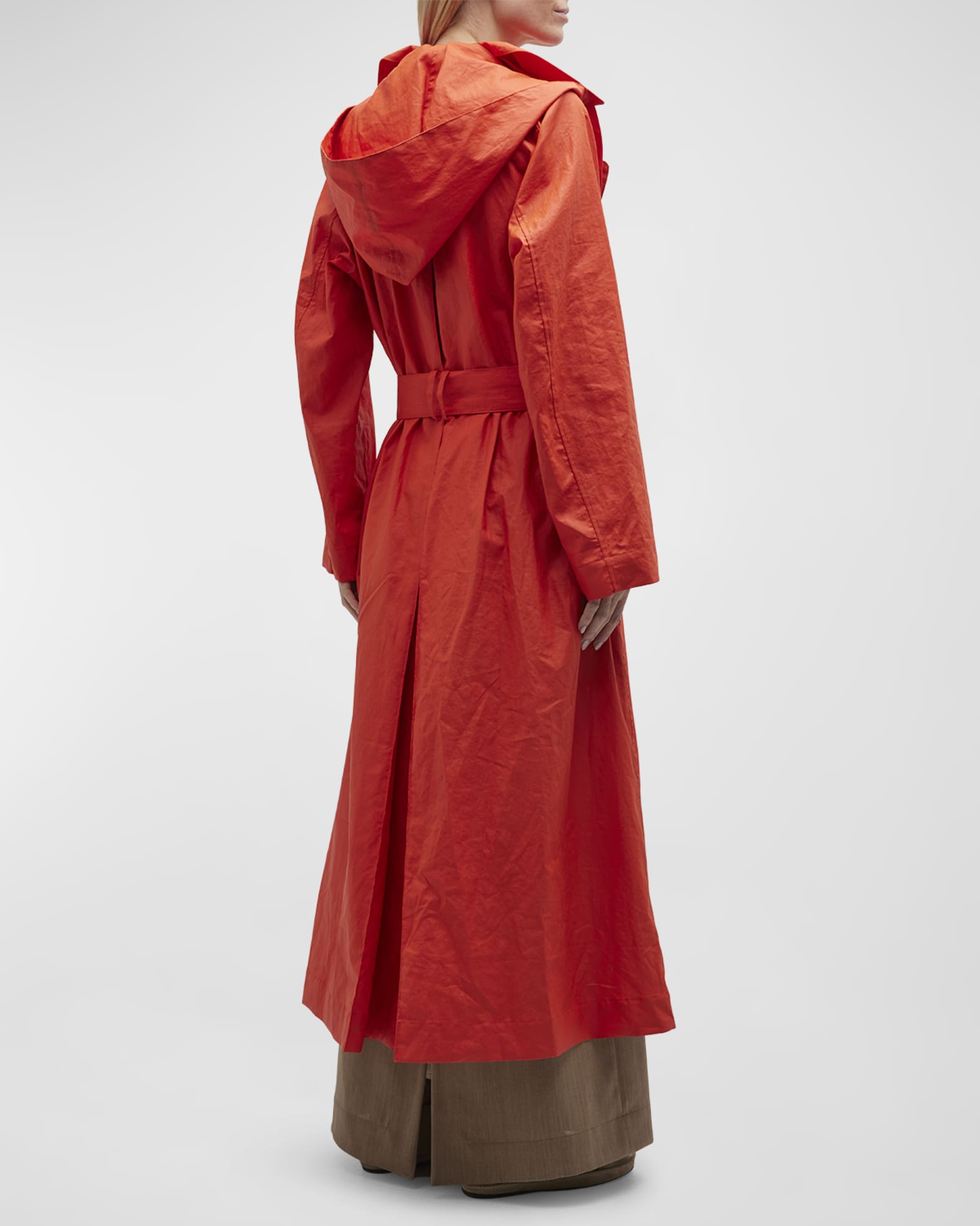 THE ROW Badva Long Belted Trench Coat Neiman Marcus