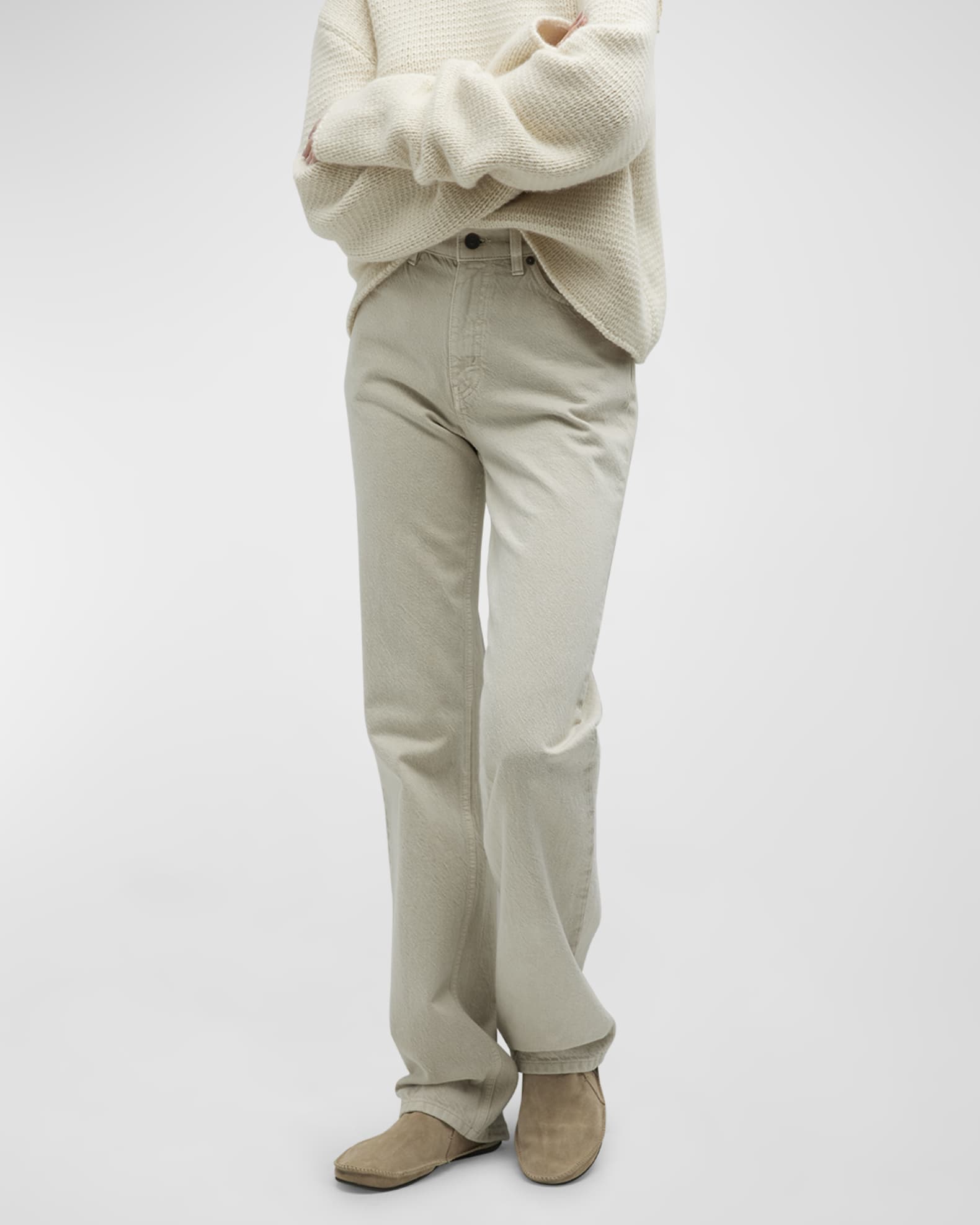 THE ROW Carlton StraightLeg Jeans Neiman Marcus