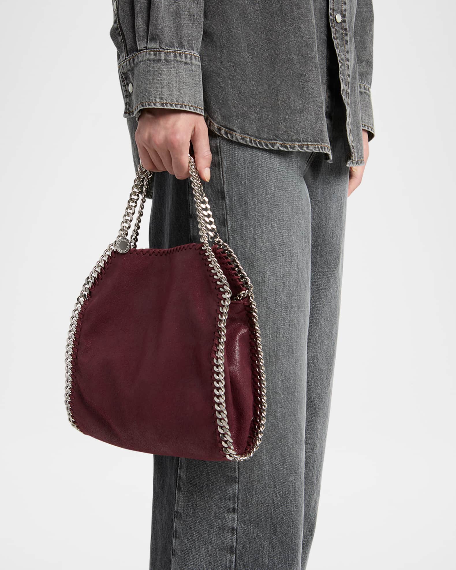 Mini Eco Shaggy Deer Chain Tote Bag 1