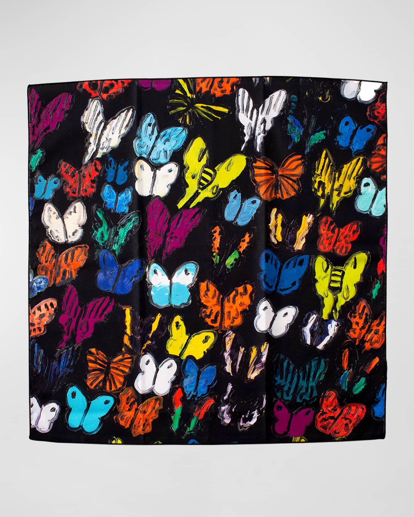 Butterflies In Flight Cotton Dinner Napkin 1