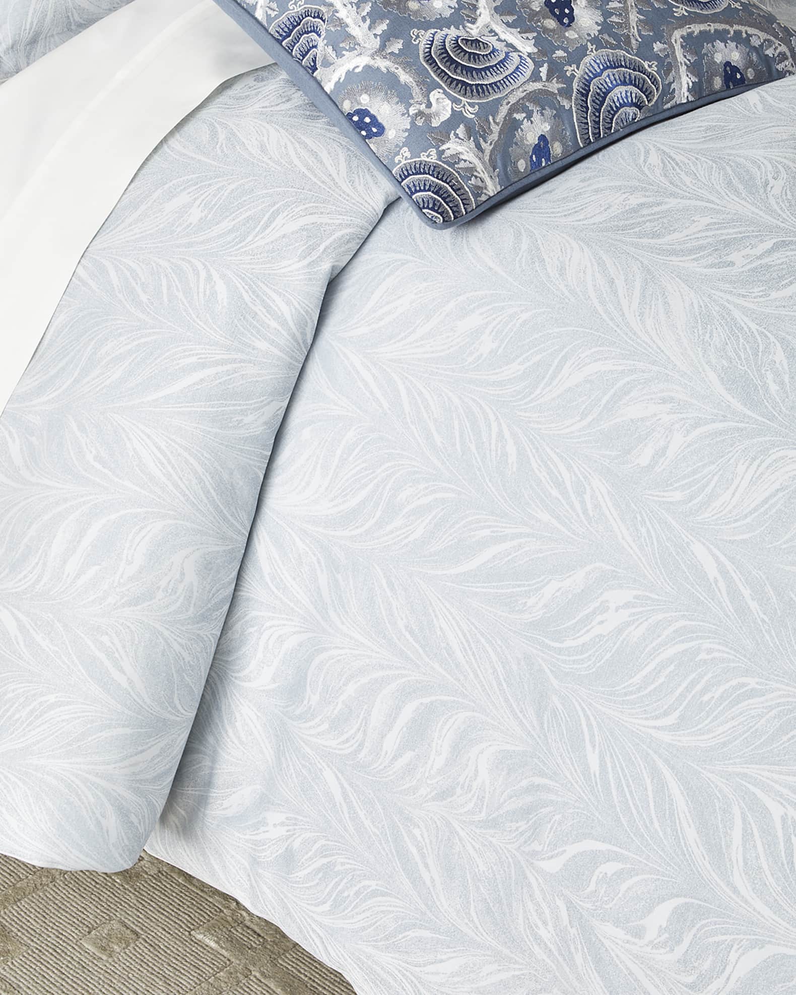 Zoffany Ebru King Duvet Cover Neiman Marcus