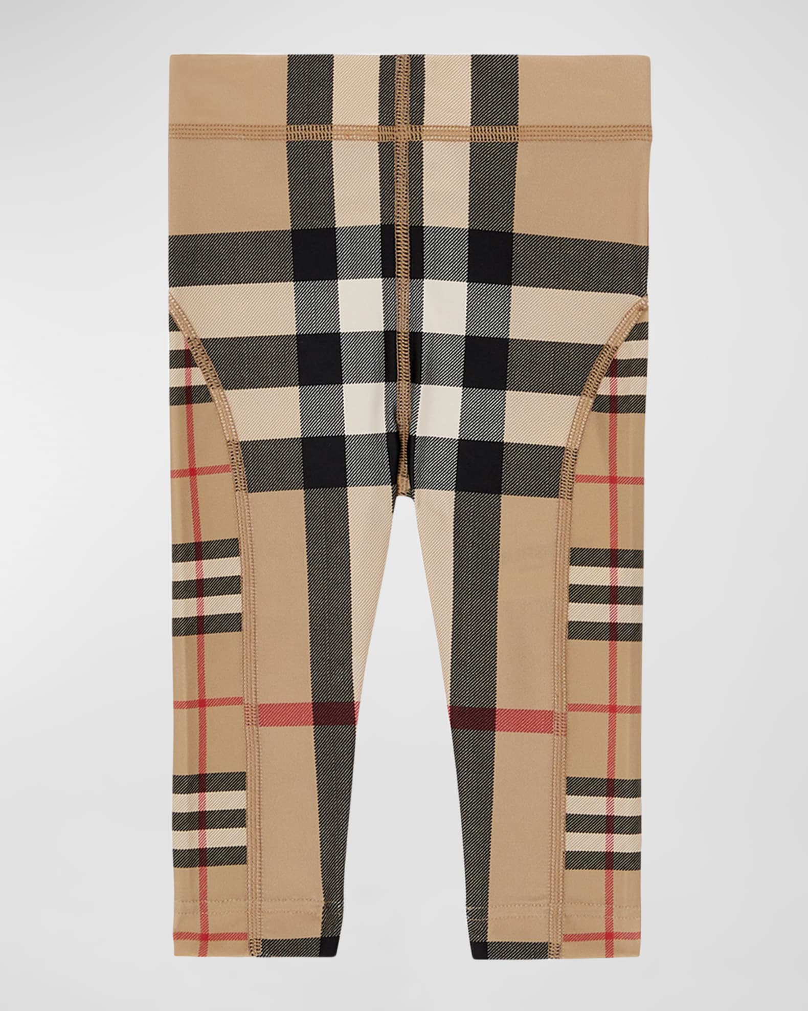 Burberry plaid leggings clearance