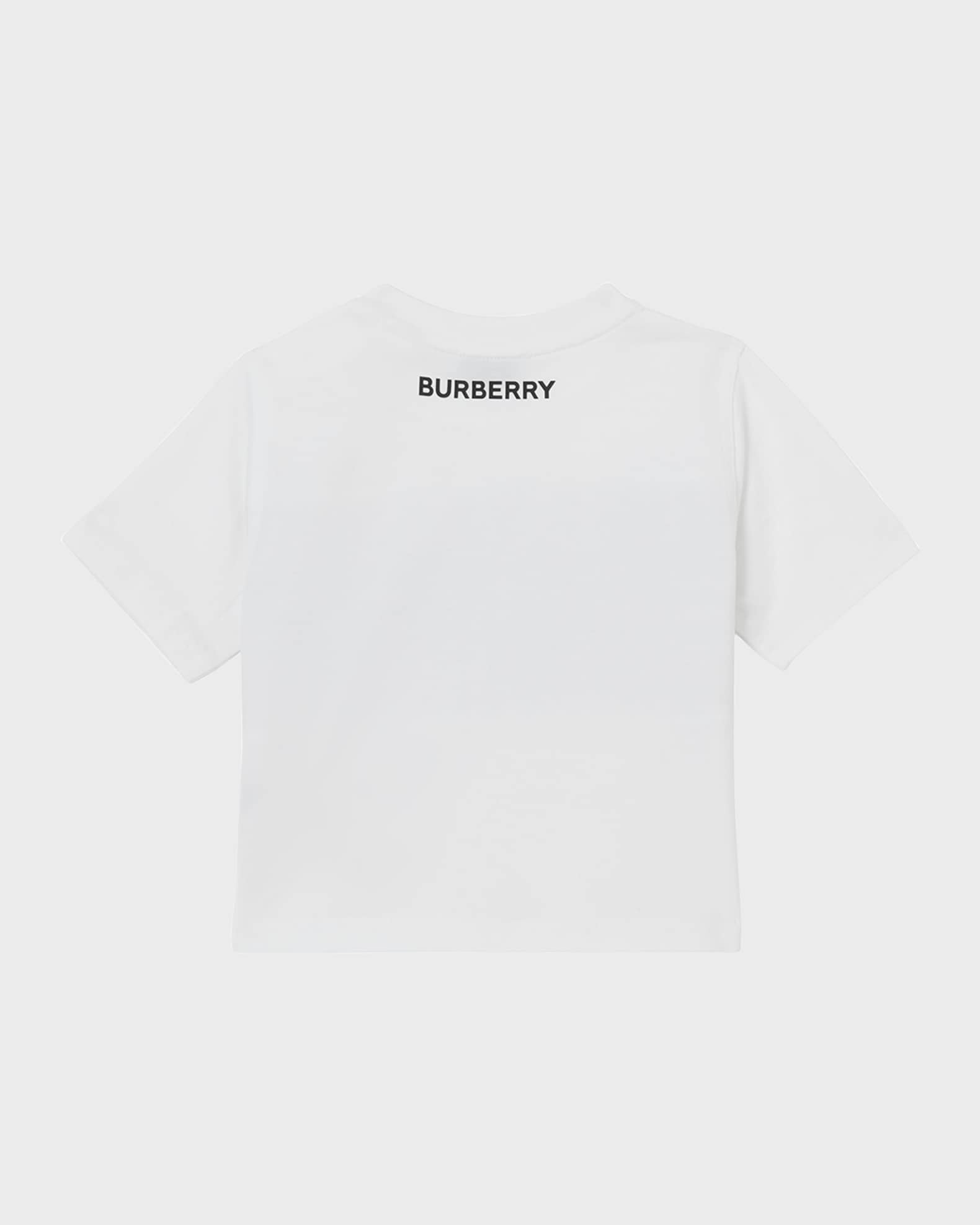 Burberry Kid s Cedar Check Print T Shirt Size 6M 2 Neiman Marcus