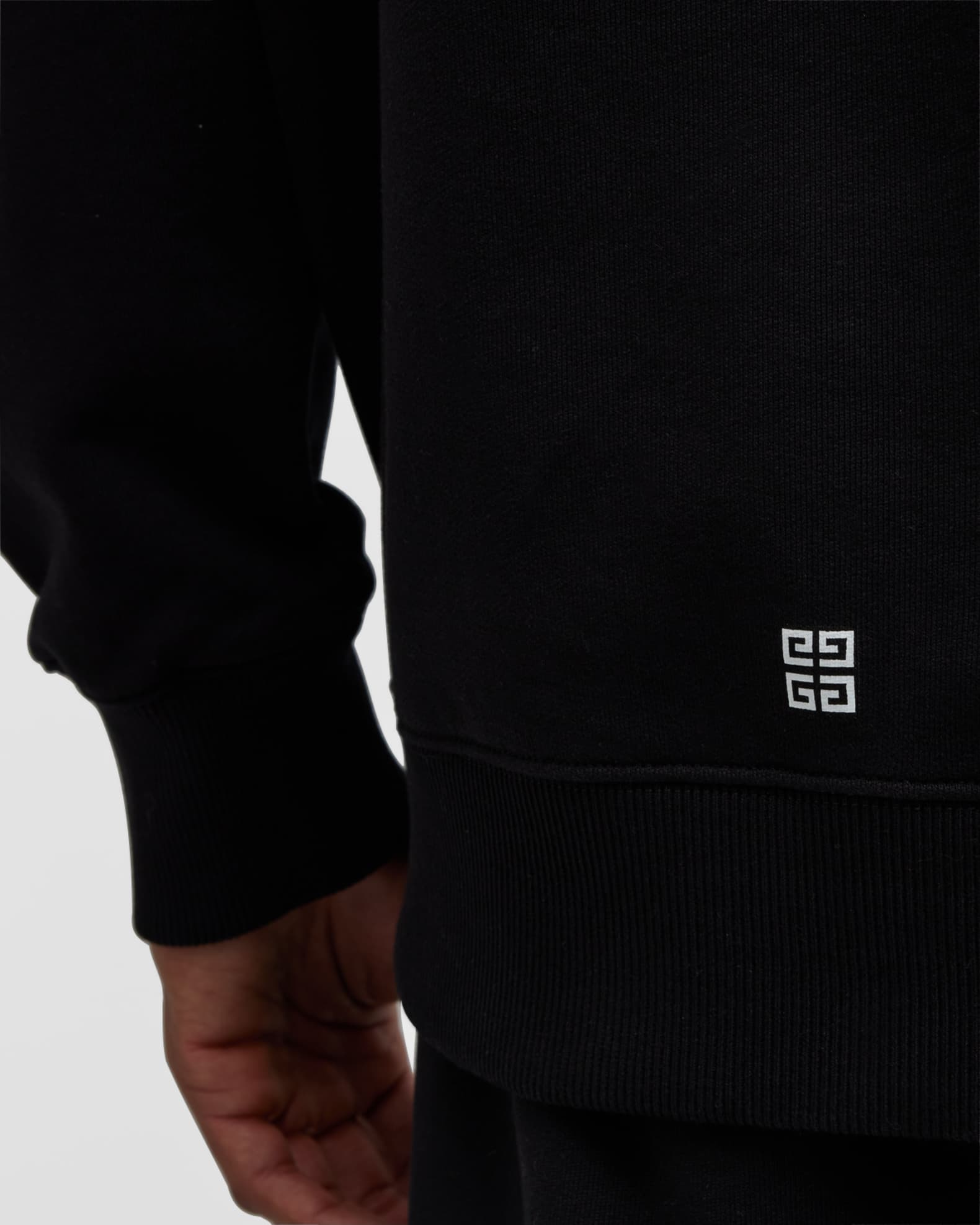 Givenchy 4g Cashmere Zip Hoodie in Black