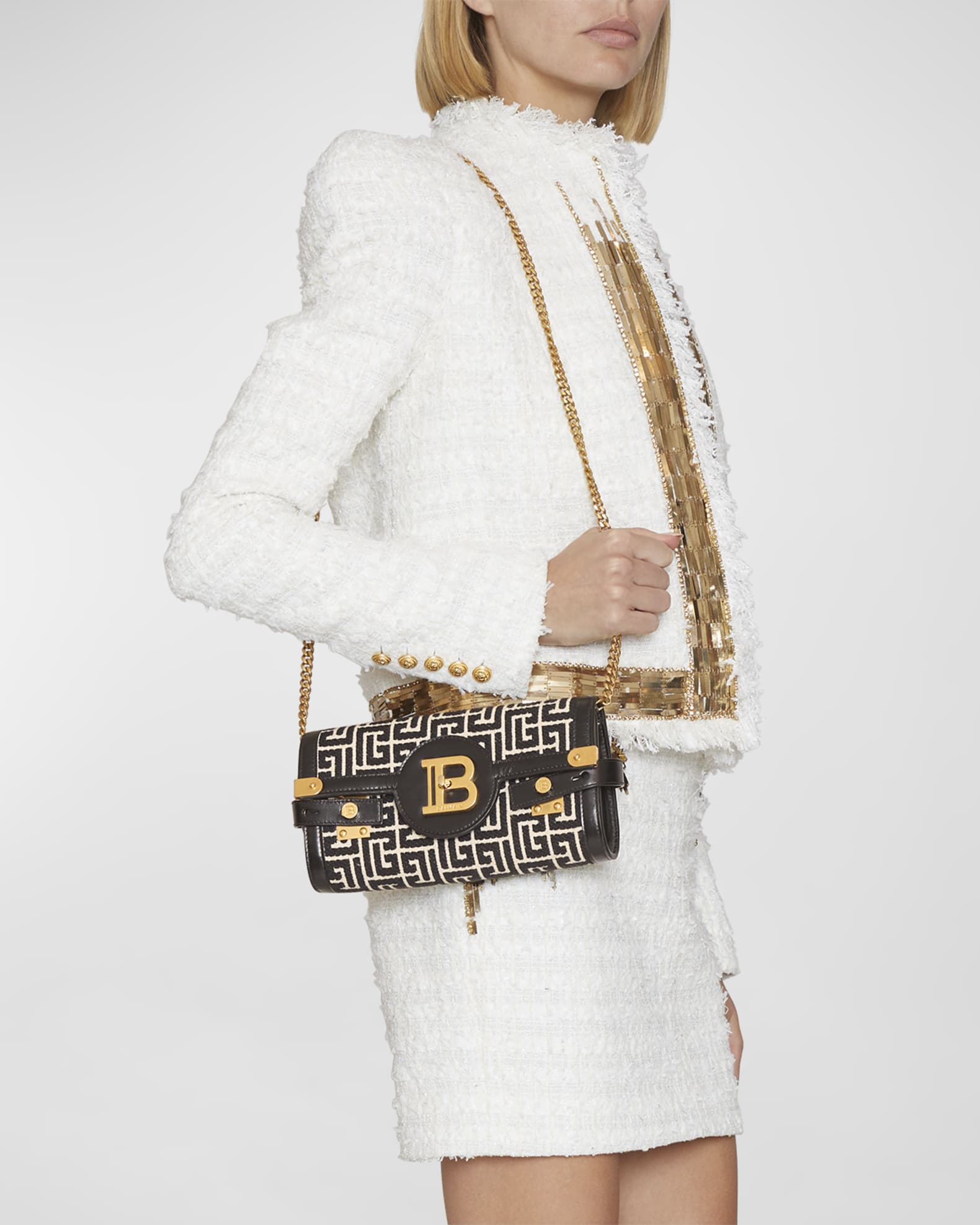 BBuzz 23 Wallet on a Chain in Monogram Jacquard 1