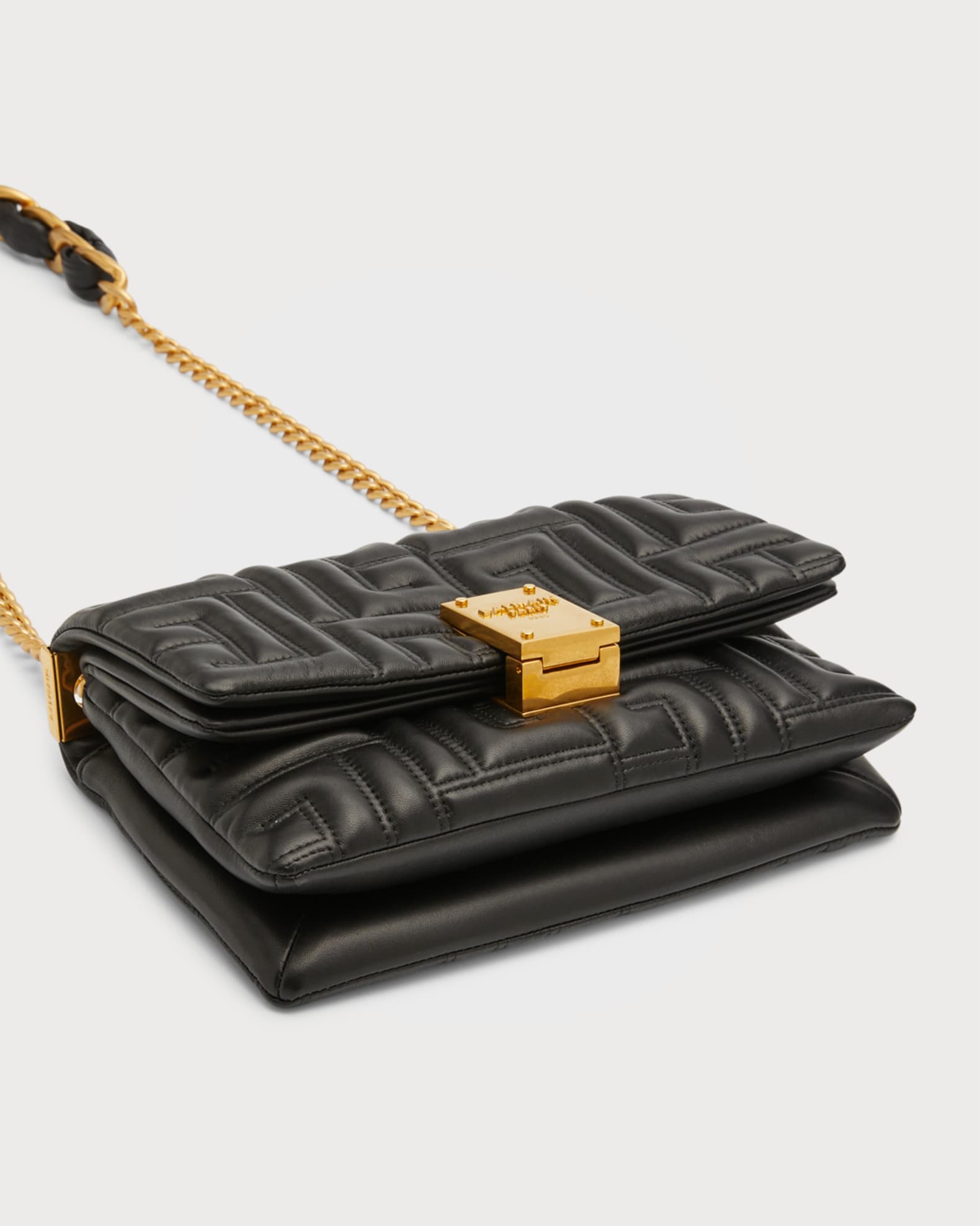 1945 Soft Small Shoulder Bag in Monogram Quilted Leather 1