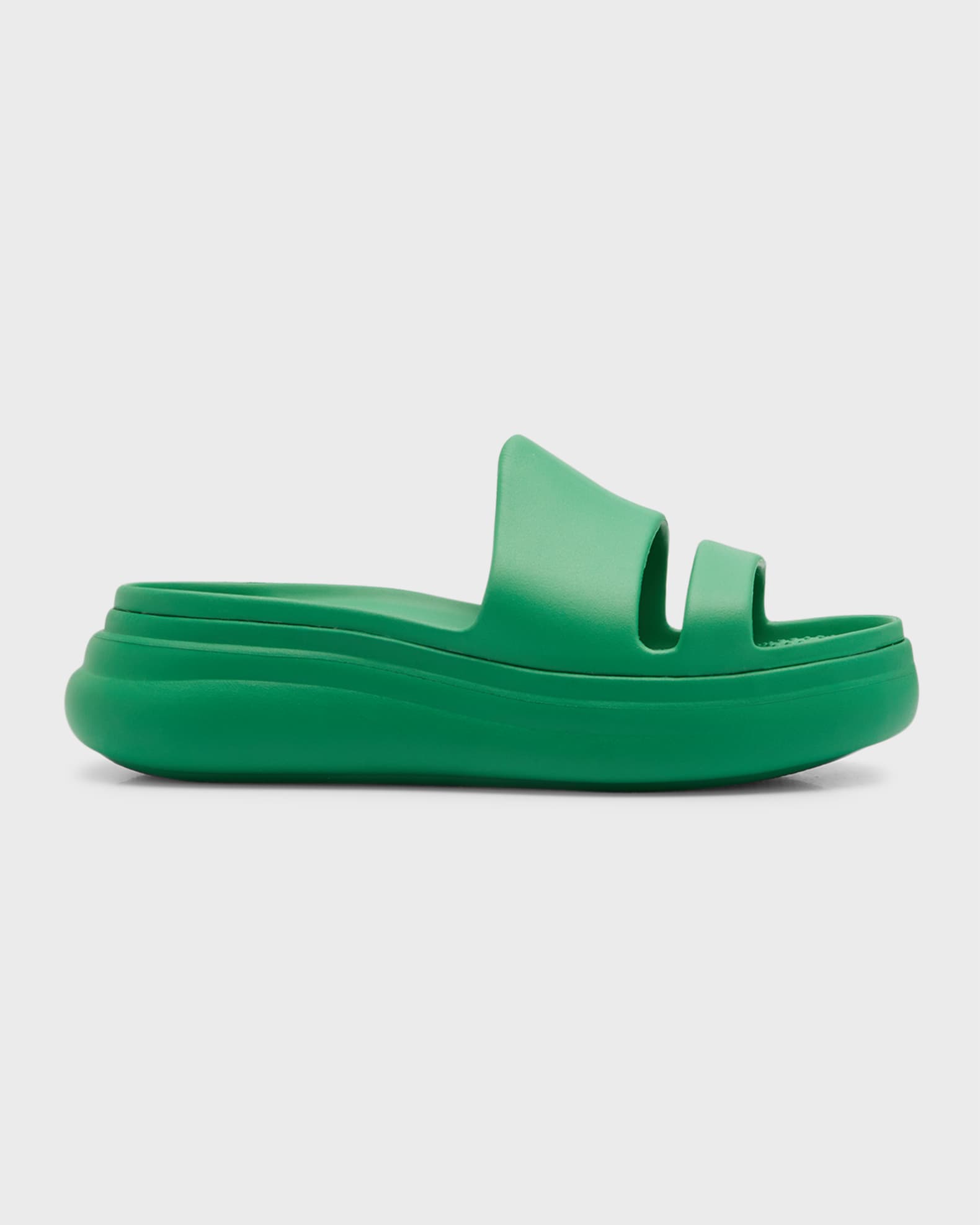 Rag & Bone Brixley Rubber Slide Flatform Sandals | Neiman Marcus