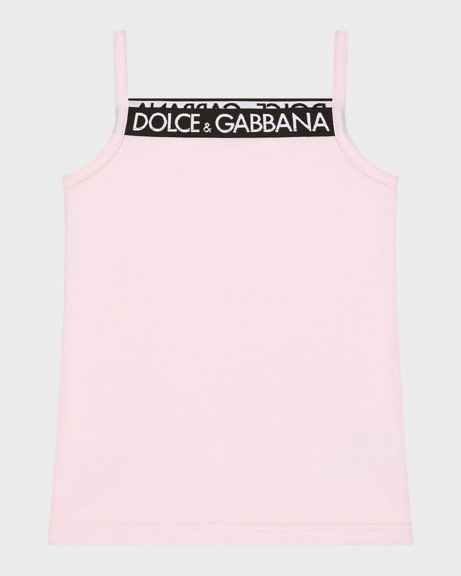 Girl's Logo-Print Trim Tank Top, Size 4-12 0
