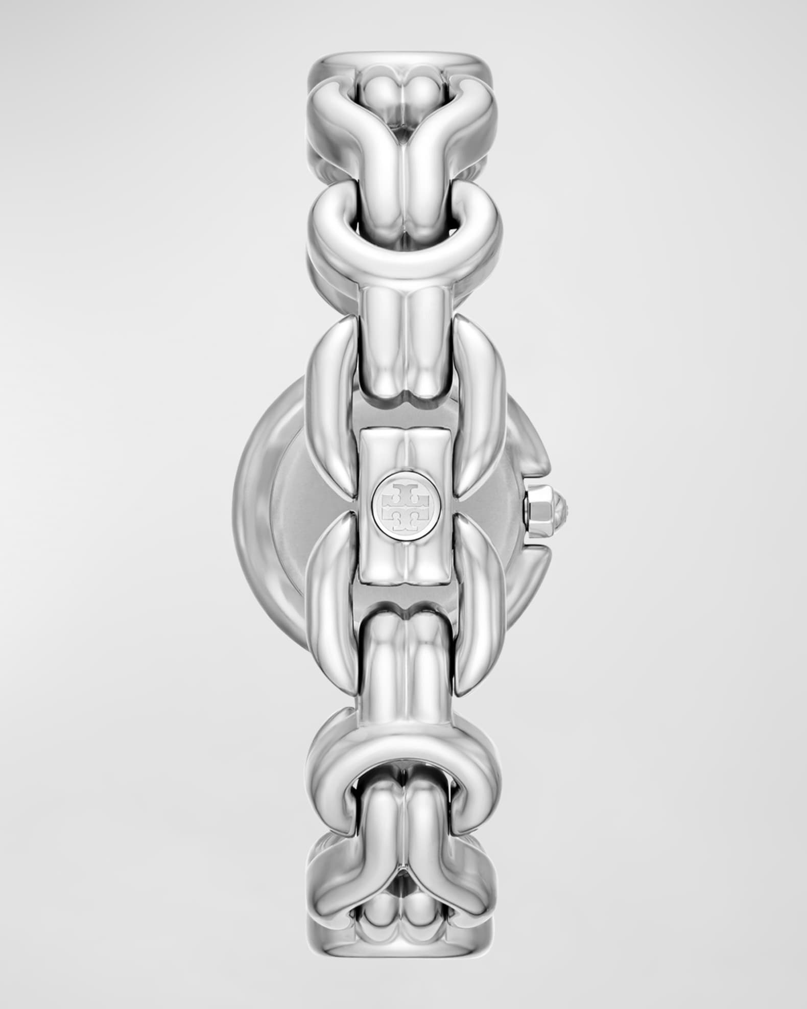 Tory Burch The Braided Knot Stainless Steel Watch Neiman Marcus