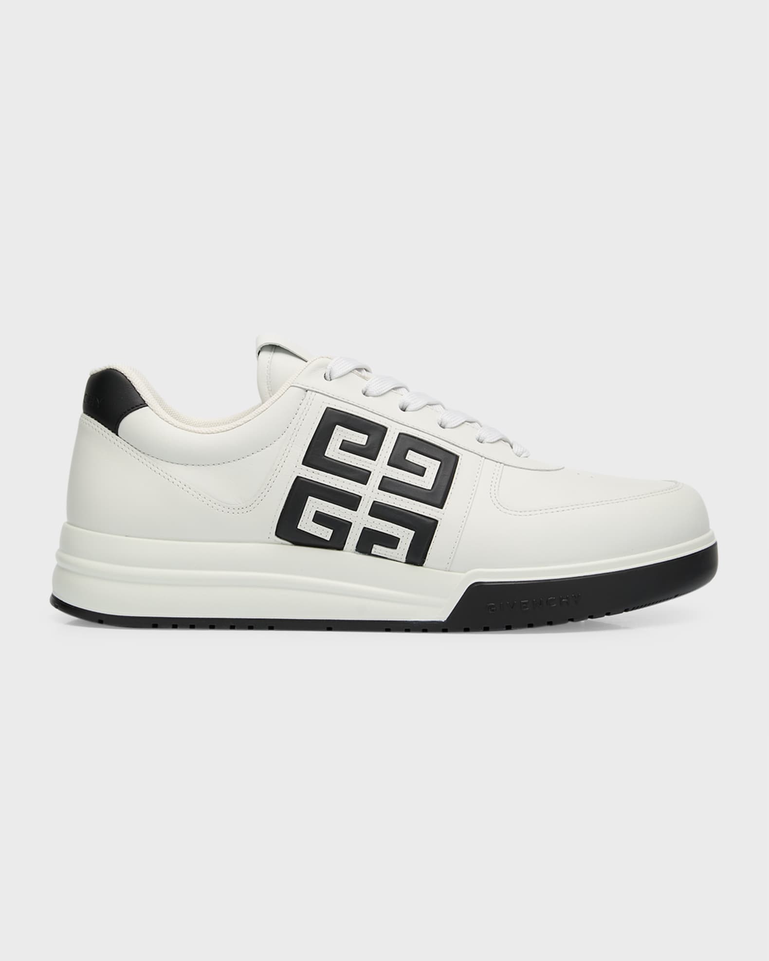 Givenchy Men's G4 Bicolor Leather Low-Top Sneakers | Neiman Marcus