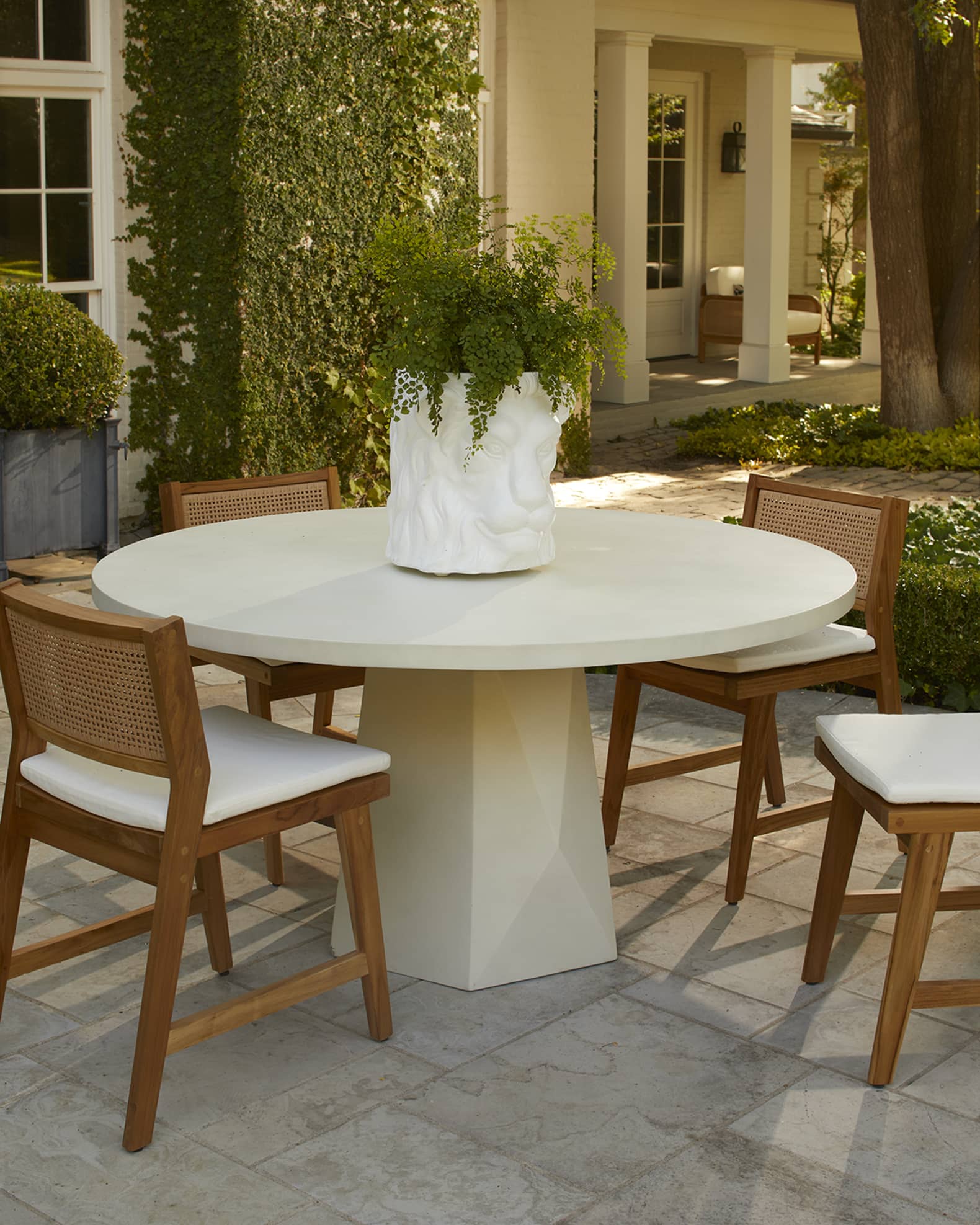 Four Hands Bowman Outdoor Dining Table Neiman Marcus