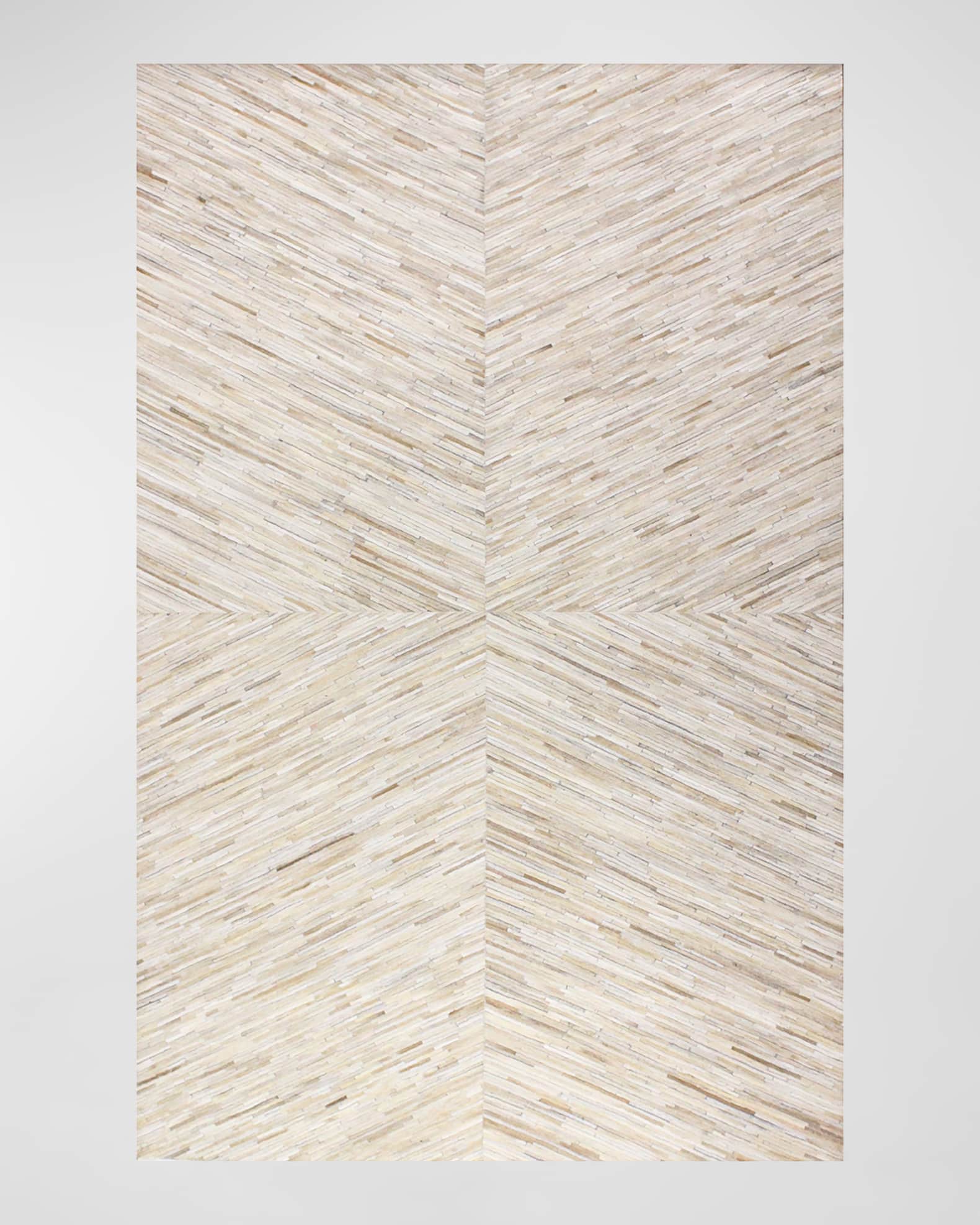 Juliet Hair Hide Rug,  9' x 12' 1