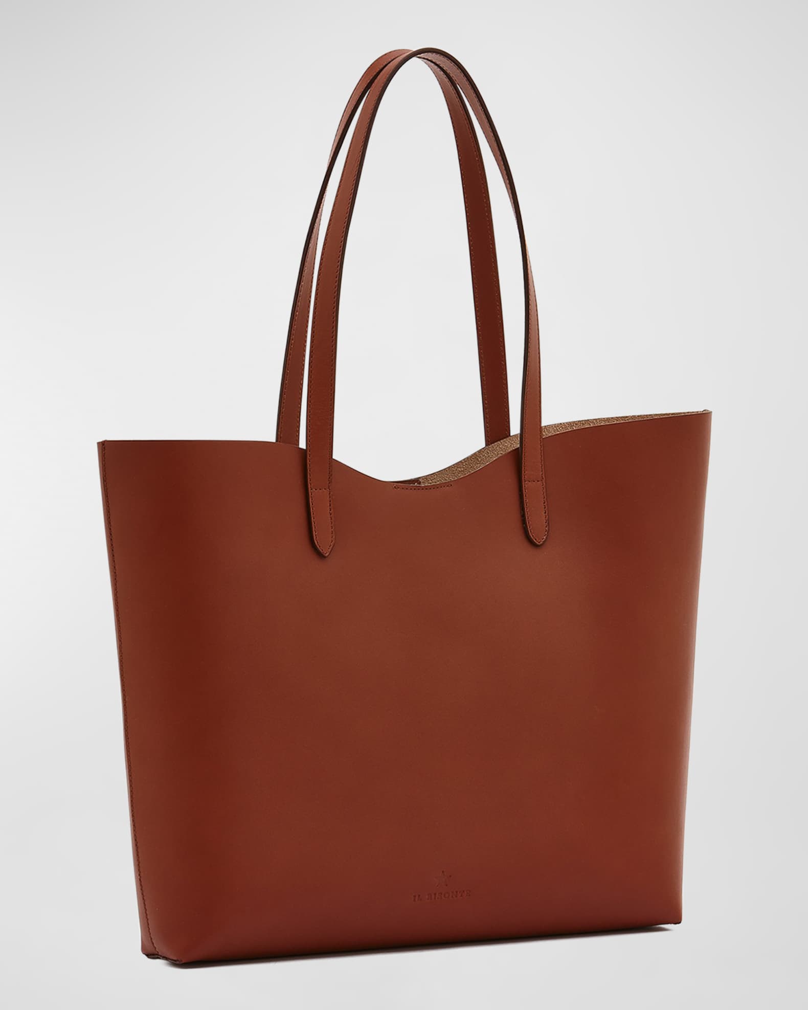 Il Bisonte Roseto Vacchetta Leather Tote Bag Neiman Marcus