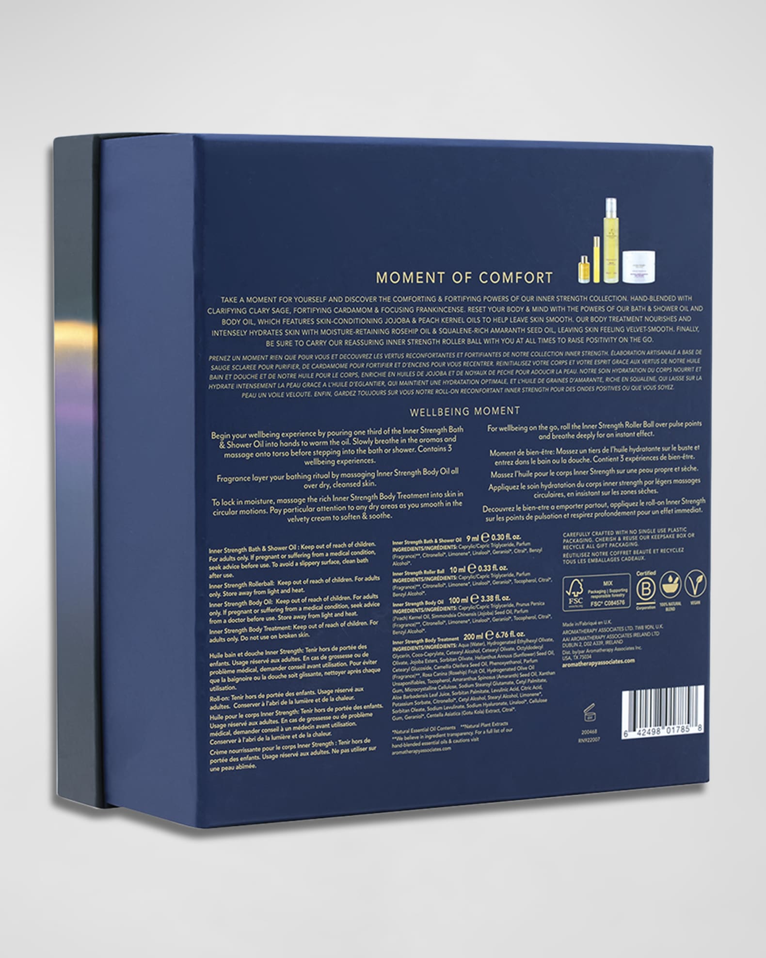 Aromatherapy Associates Moments of Comfort Inner Strength Collection