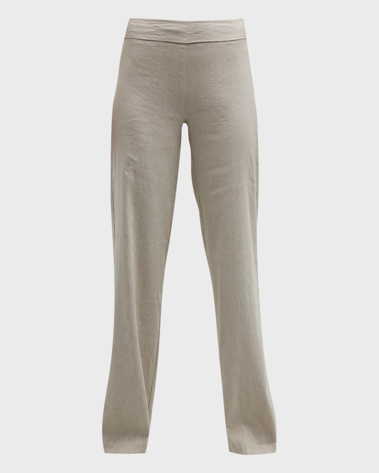 Avenue Montaigne Black Elastane Flared Pants main image 0
