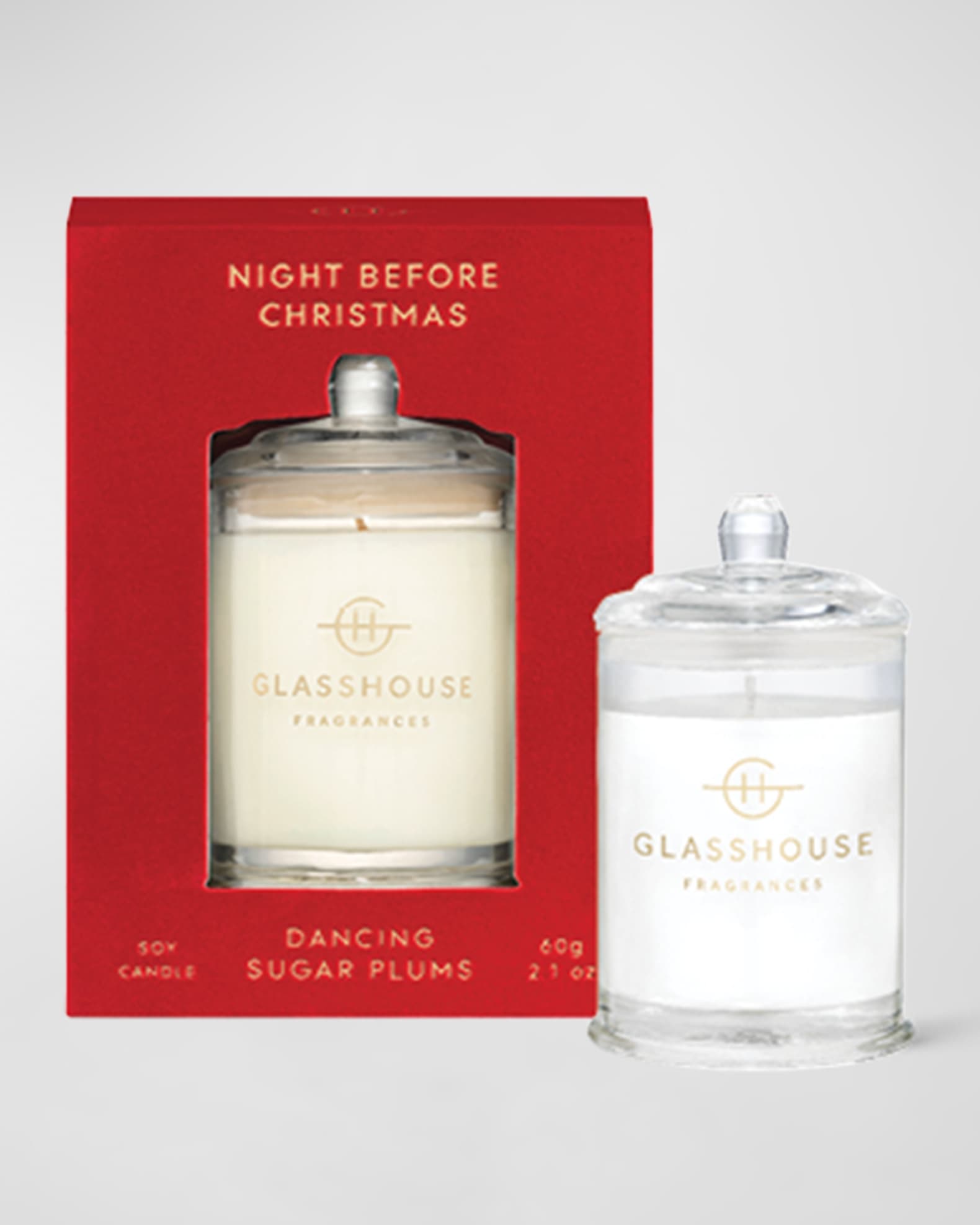 GLASSHOUSE FRAGRANCES 2 oz. Night Before Christmas Soy Candle Gift Card