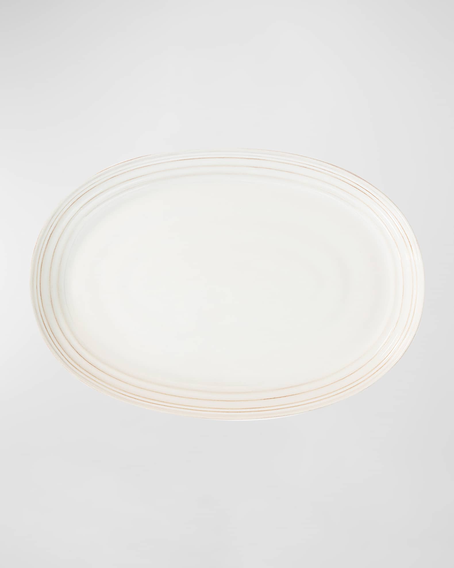 Bilbao 17" Platter - Whitewash 0