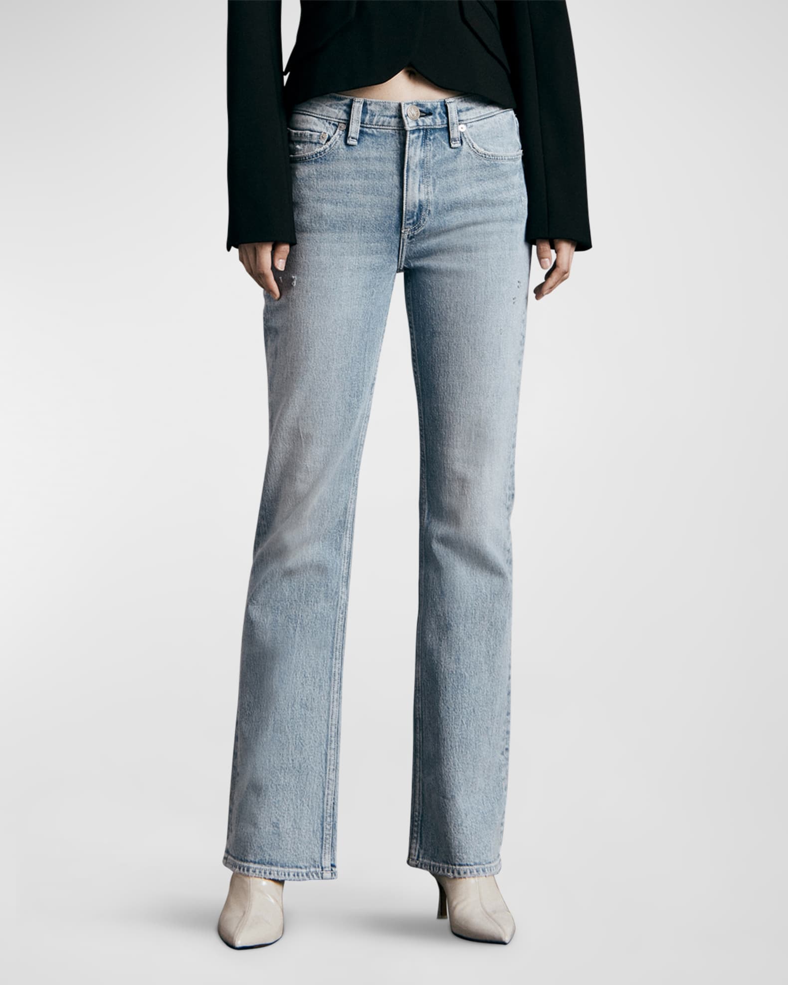 Rag & Bone Peyton MidRise Bootcut Jeans Neiman Marcus