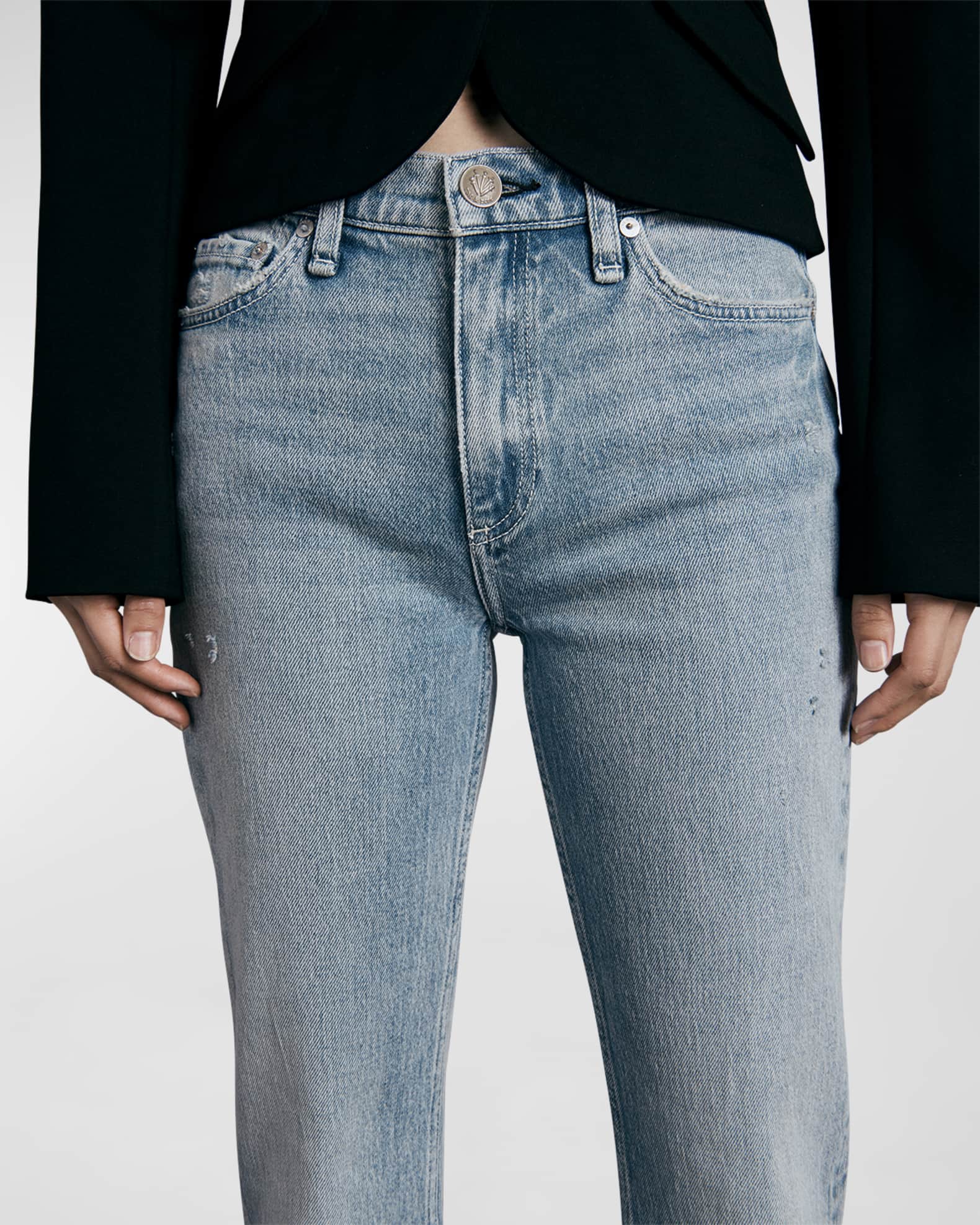 Rag & Bone Peyton Mid-Rise Bootcut Jeans | Neiman Marcus
