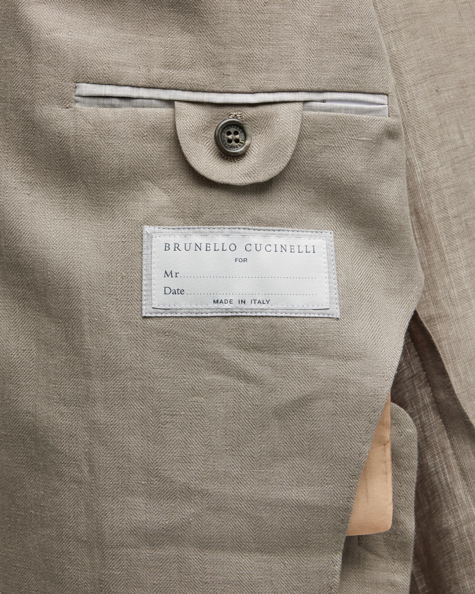 Manteau Sport Brunello Cucinelli Cachemire/soie/laine - Taille 48/38, Neuf Avec étiquette, Chevron