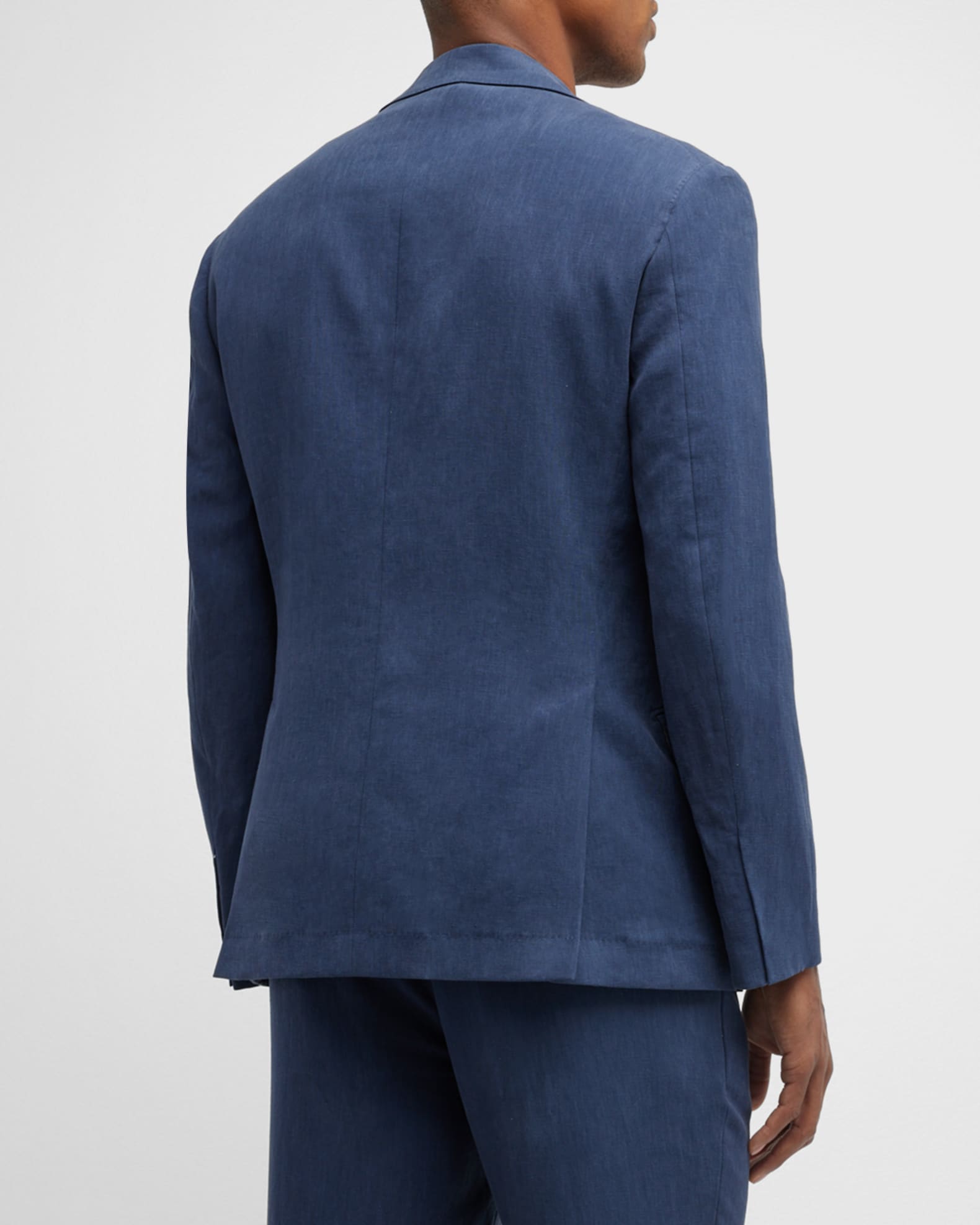 Brunello Cucinelli Men's Solid Linen Suit | Neiman Marcus