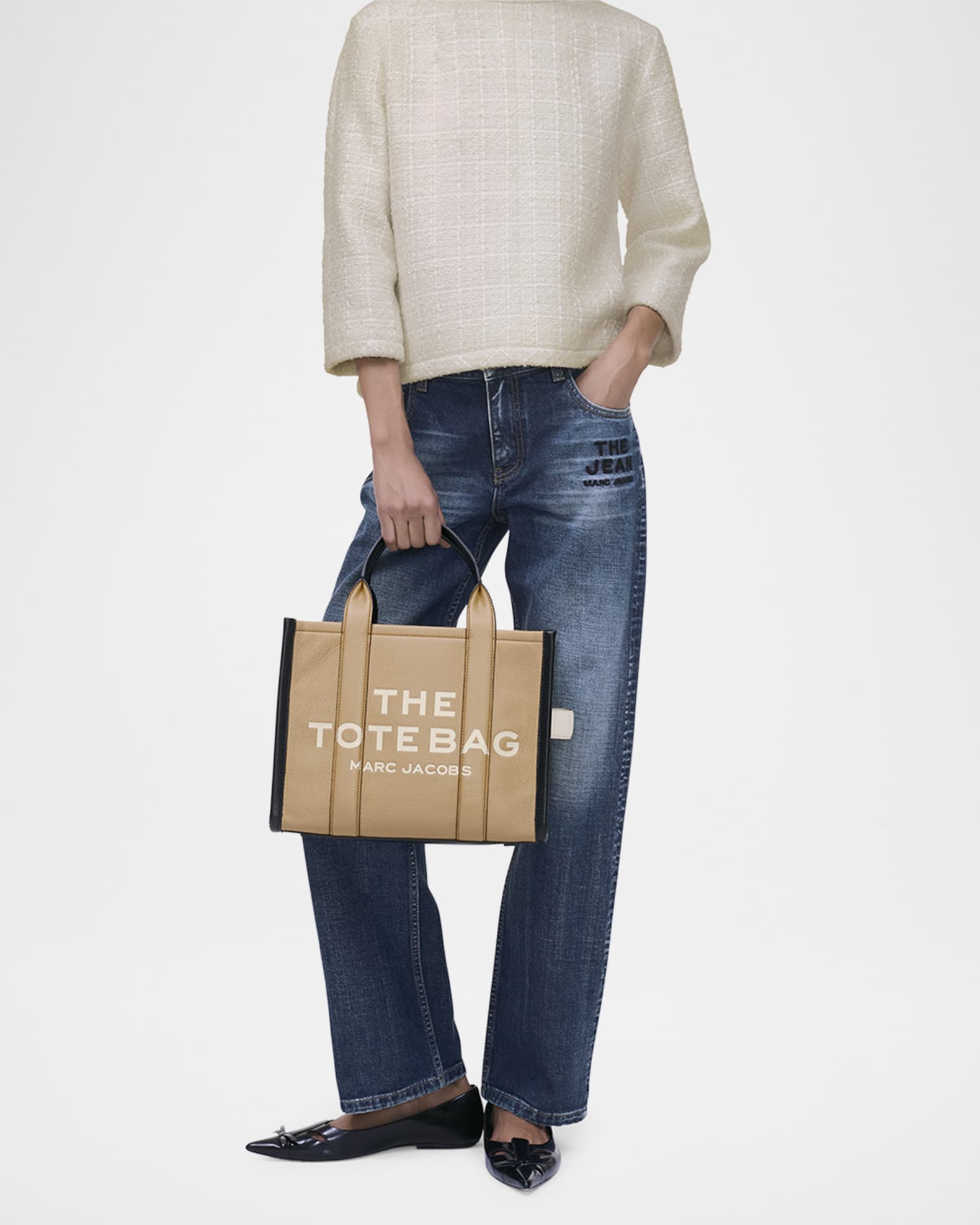 Marc Jacobs The Colorblock Medium Leather Tote Bag | Neiman Marc Jacobs The Colorblock Medium Leather Tote Bag | Neiman