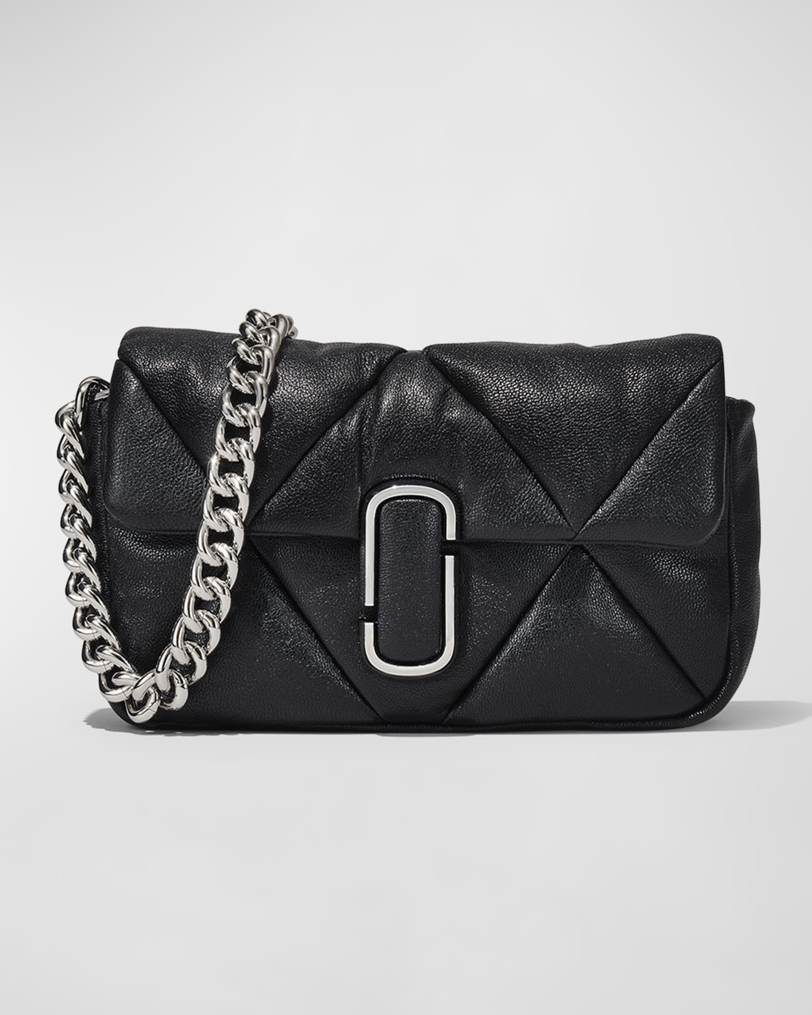 Marc Jacobs - Women's The J Marc Shoulder Bag - Black - Leather
